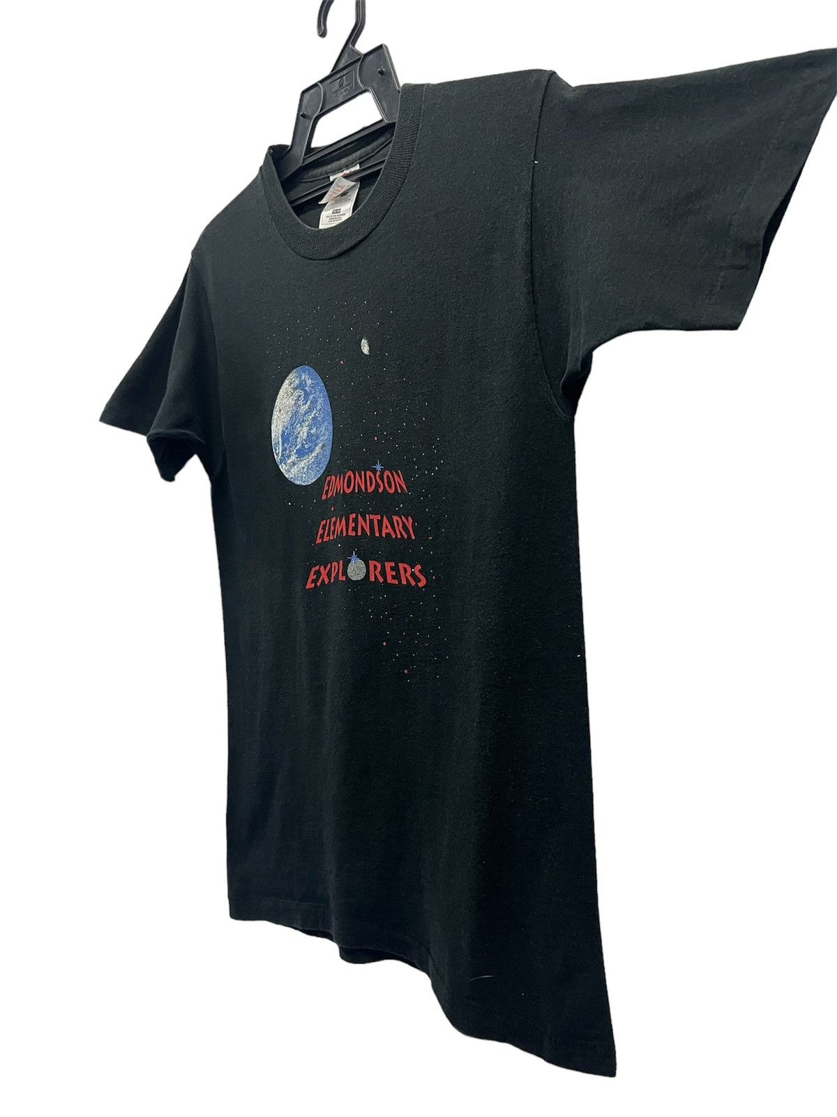 Fruit Of The Loom × Vintage Vintage Y2k EDMONDSON ELEMENTARY EXPLORERS SHIRT Size US S / EU 44-46 / 1 - 3 Thumbnail