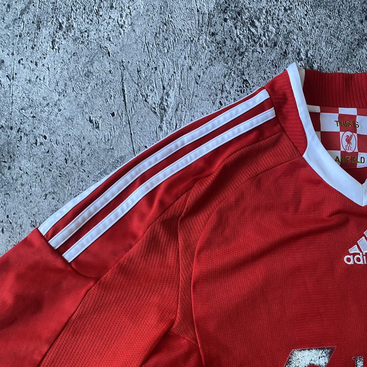 Adidas × Vintage Liverpool 2008/2009 AWAY SHIRT FOOTBALL SOCCER JERSEY ADIDAS Size US M / EU 48-50 / 2 - 9 Thumbnail