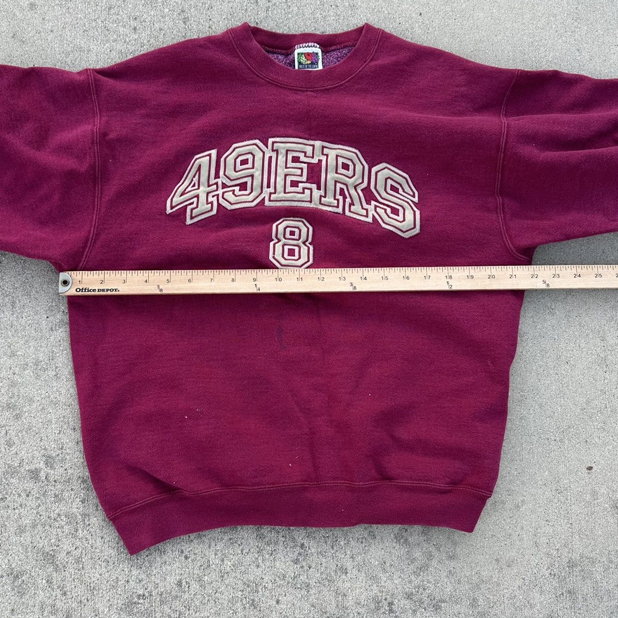 NFL Vintage San Fransisco 49ers Sweatshirt Steve Young #8 90s Size US L / EU 52-54 / 3 - 5 Thumbnail