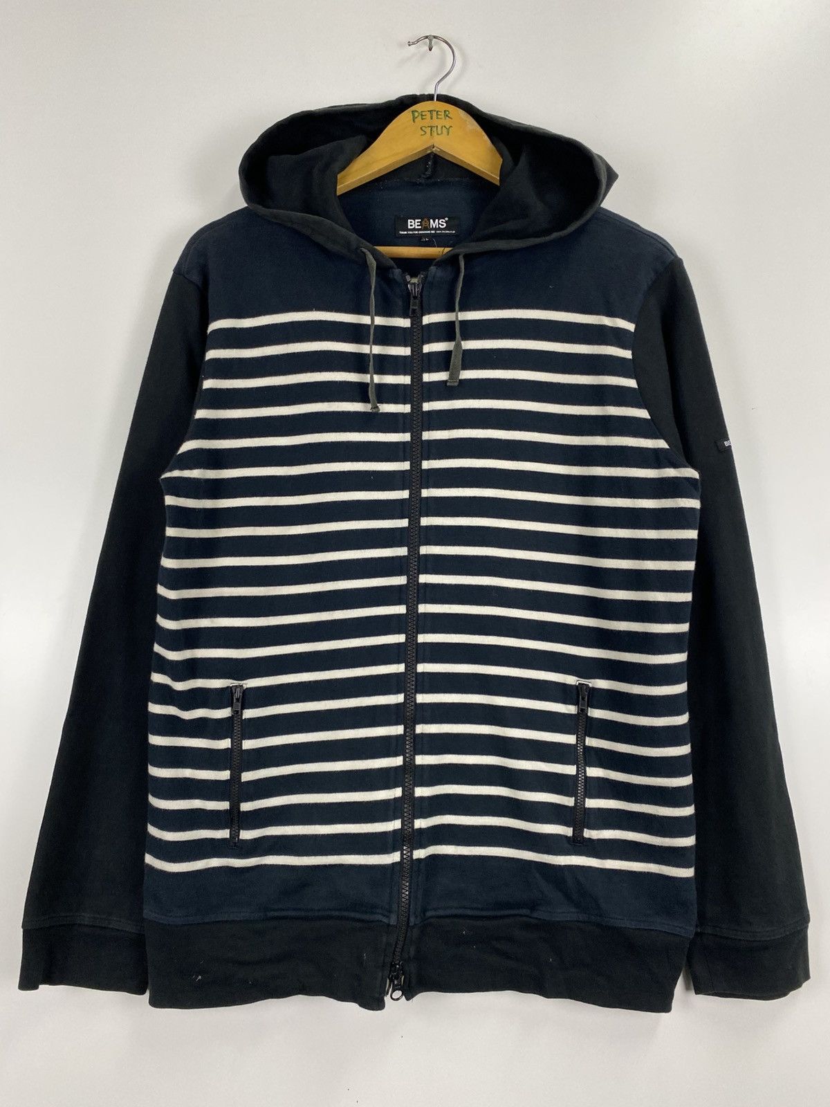 Beams Plus × Japanese Brand Beams Zipper Hoodies Size US L / EU 52-54 / 3 - 3 Thumbnail