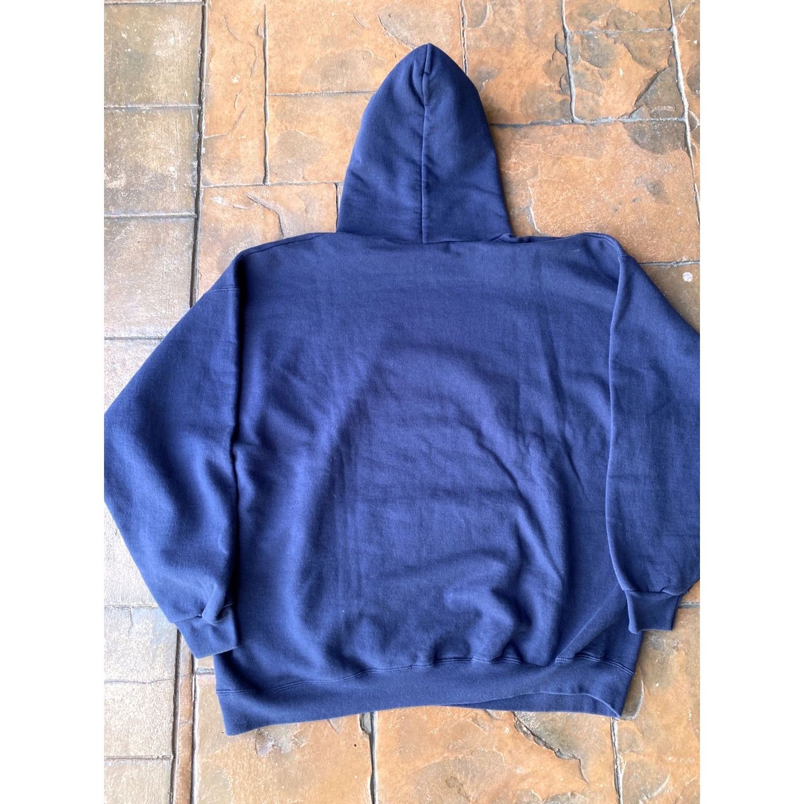 Disney VINTAGE Disney Mickey Mouse United Kingdom Epcot Hoodie Sweatshirt XL Blue Size US XL / EU 56 / 4 - 3 Thumbnail