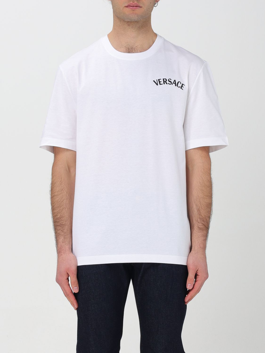 Image of Versace T-Shirt Men White (Size Small)