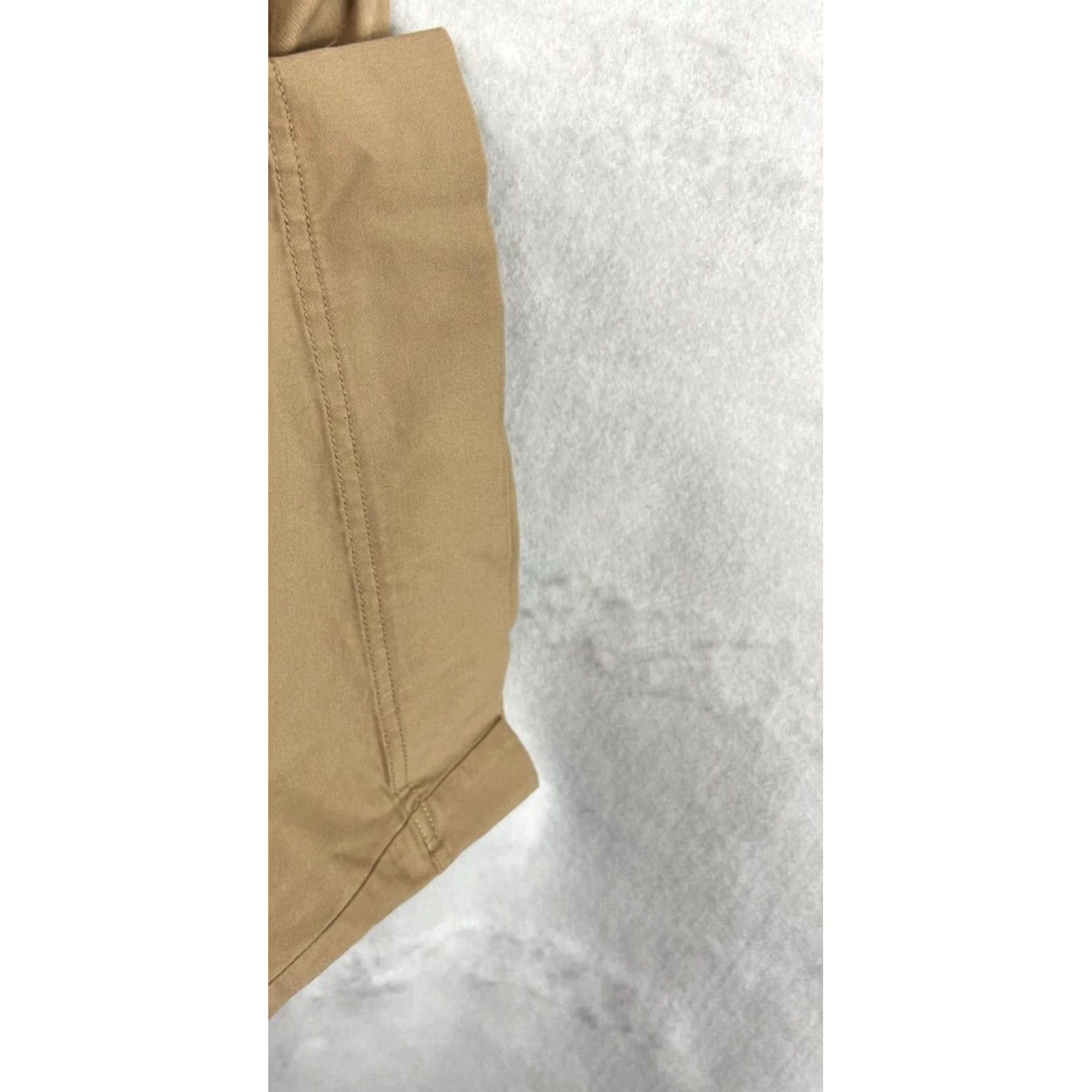 Vintage Lane Bryant Pants Women 14 Average Plus Wide Leg Flare Tan Belt Pocket 34x32 New Size 36" / US 14 / IT 50 - 6 Thumbnail