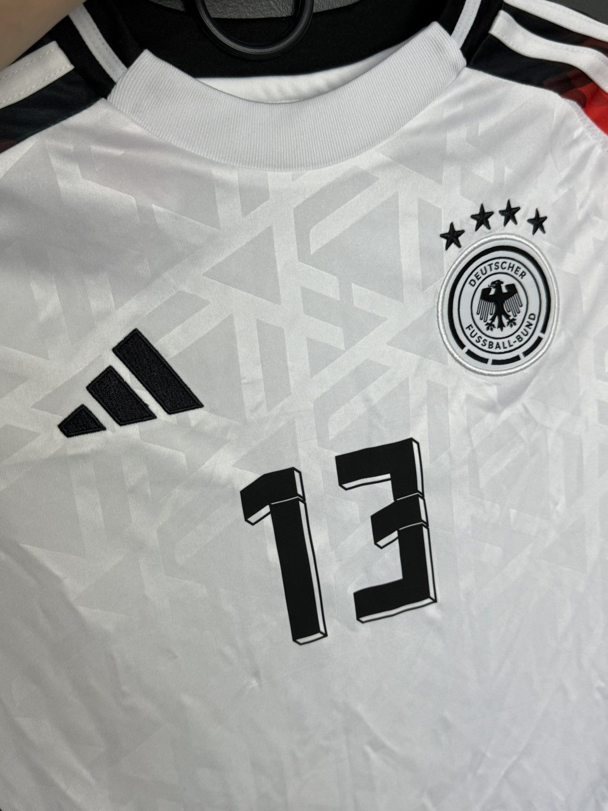 Adidas KIDS New Germany 24/25 Home Muller Football Jersey T-Shirt Size US XS / EU 42 / 0 - 4 Thumbnail