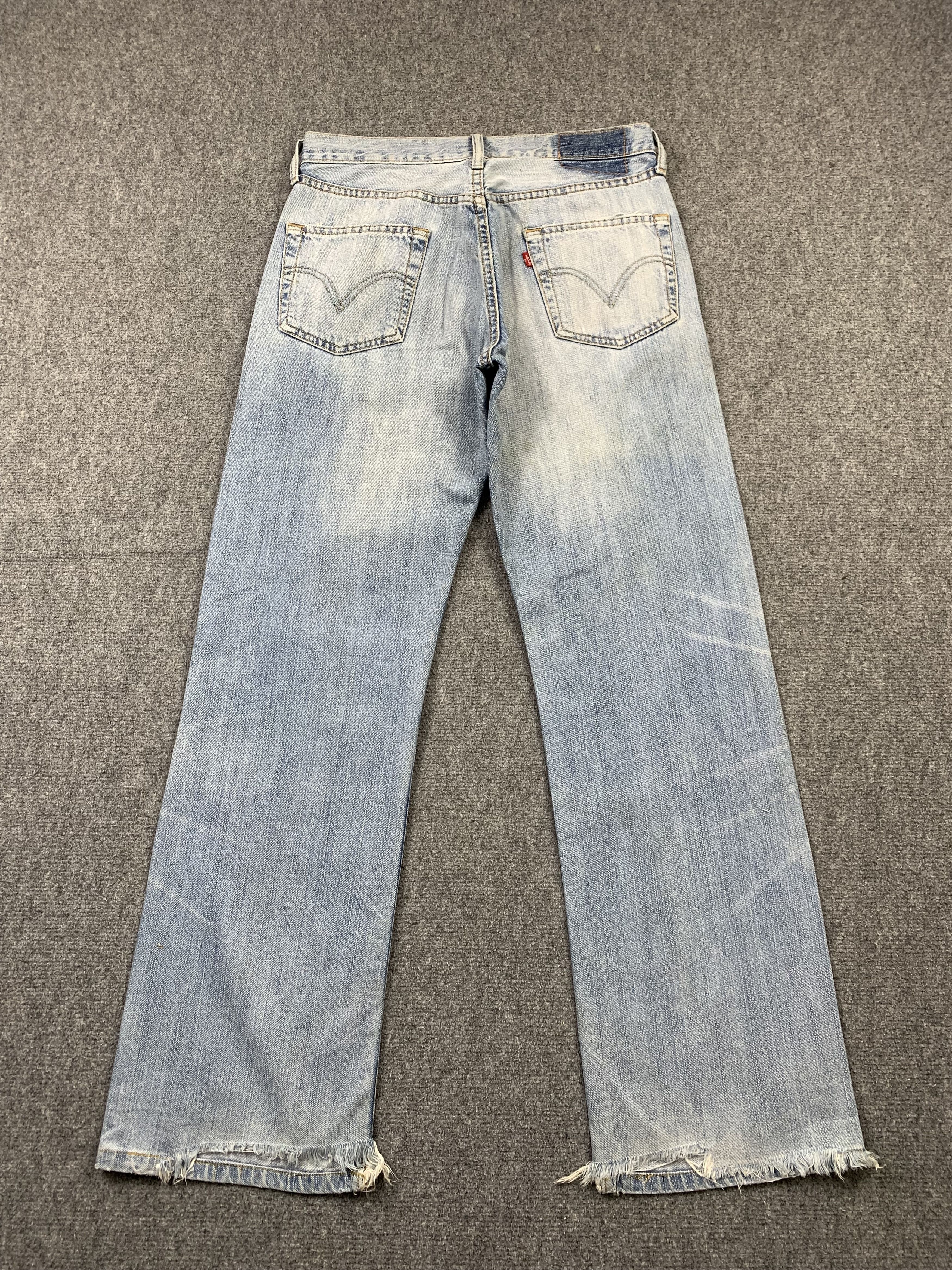 Levi's Vintage Levis 506 Light Wash Jeans DP2159 Size US 30 / EU 46 - 3 Thumbnail