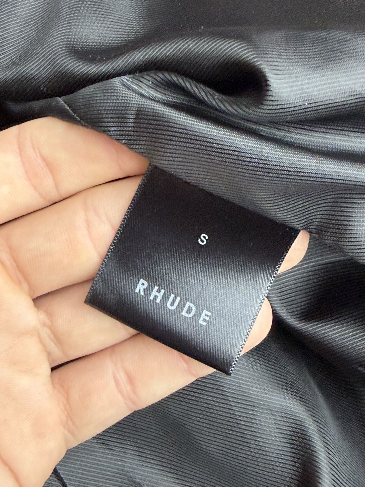 Rhude Size S - Rhude Newman Zip-Up Leather Jacket Retail $3,500 Size US S / EU 44-46 / 1 - 13 Thumbnail