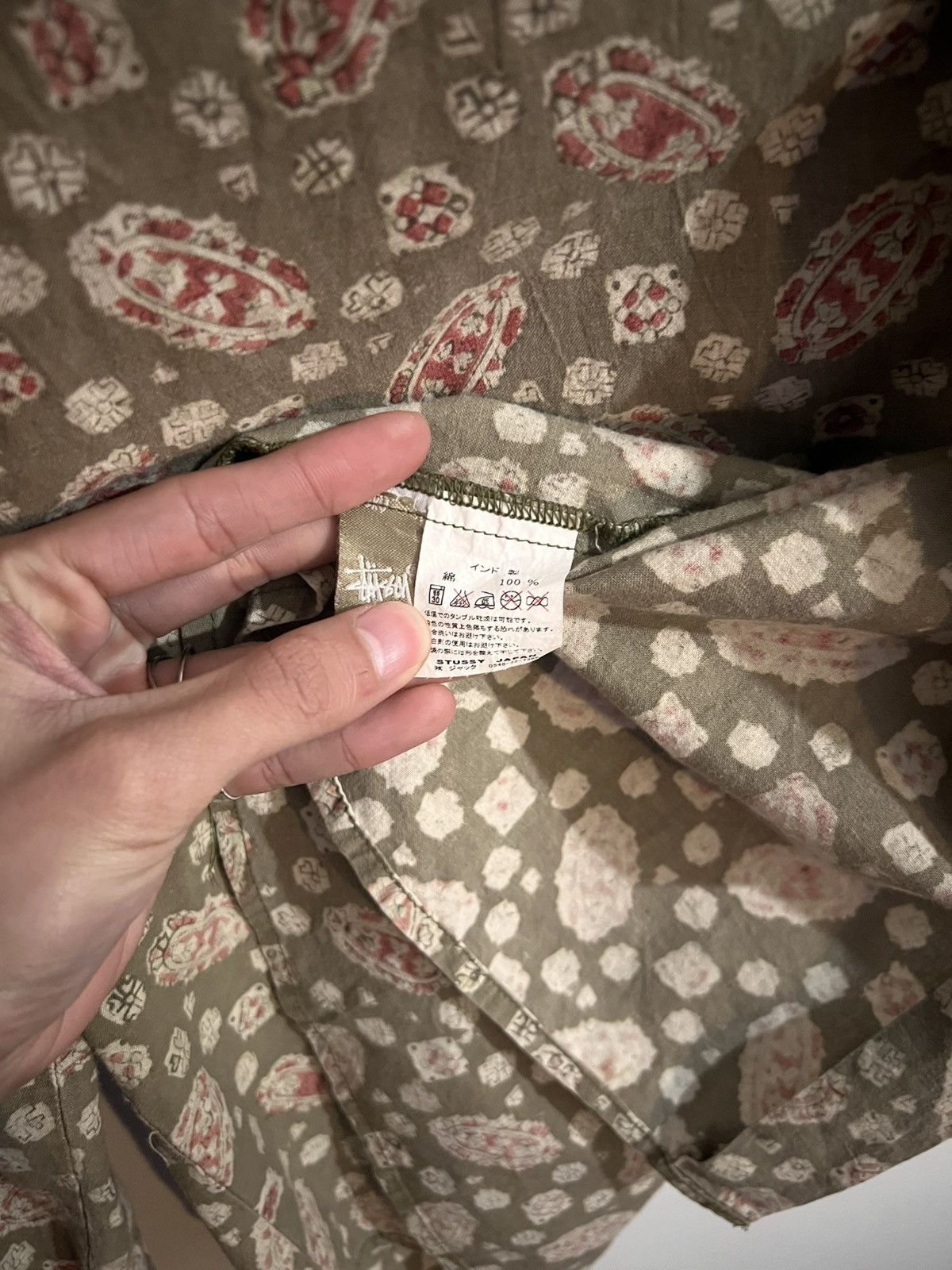 Stussy Stussy Japan Vintage Print Shirt Size US M / EU 48-50 / 2 - 4 Thumbnail