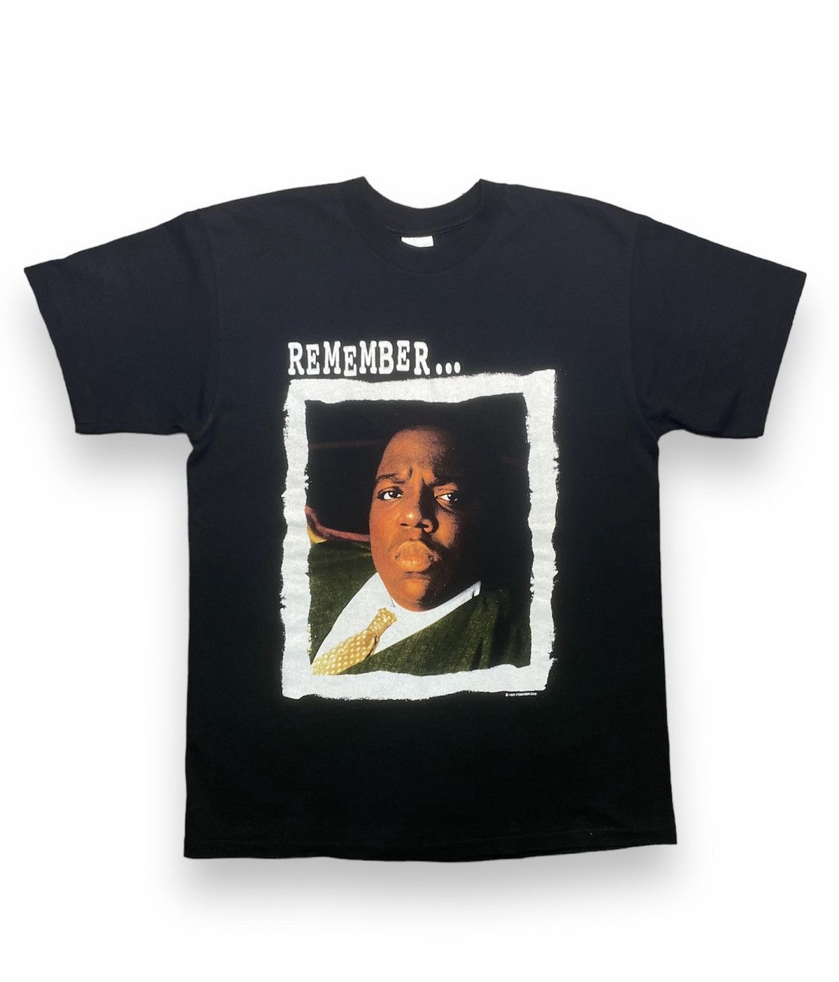 Rap Tees × Vintage Vintage Biggie The Notorious Big Raptees 1997 Size US L / EU 52-54 / 3 - 1 Thumbnail
