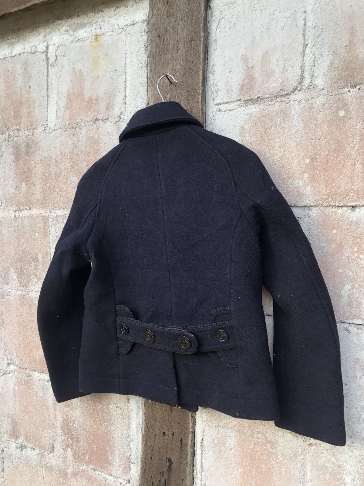 Japanese Brand × Vintage PeaCoat Jacket Rnaslang Size M / US 6-8 / IT 42-44 - 7 Thumbnail