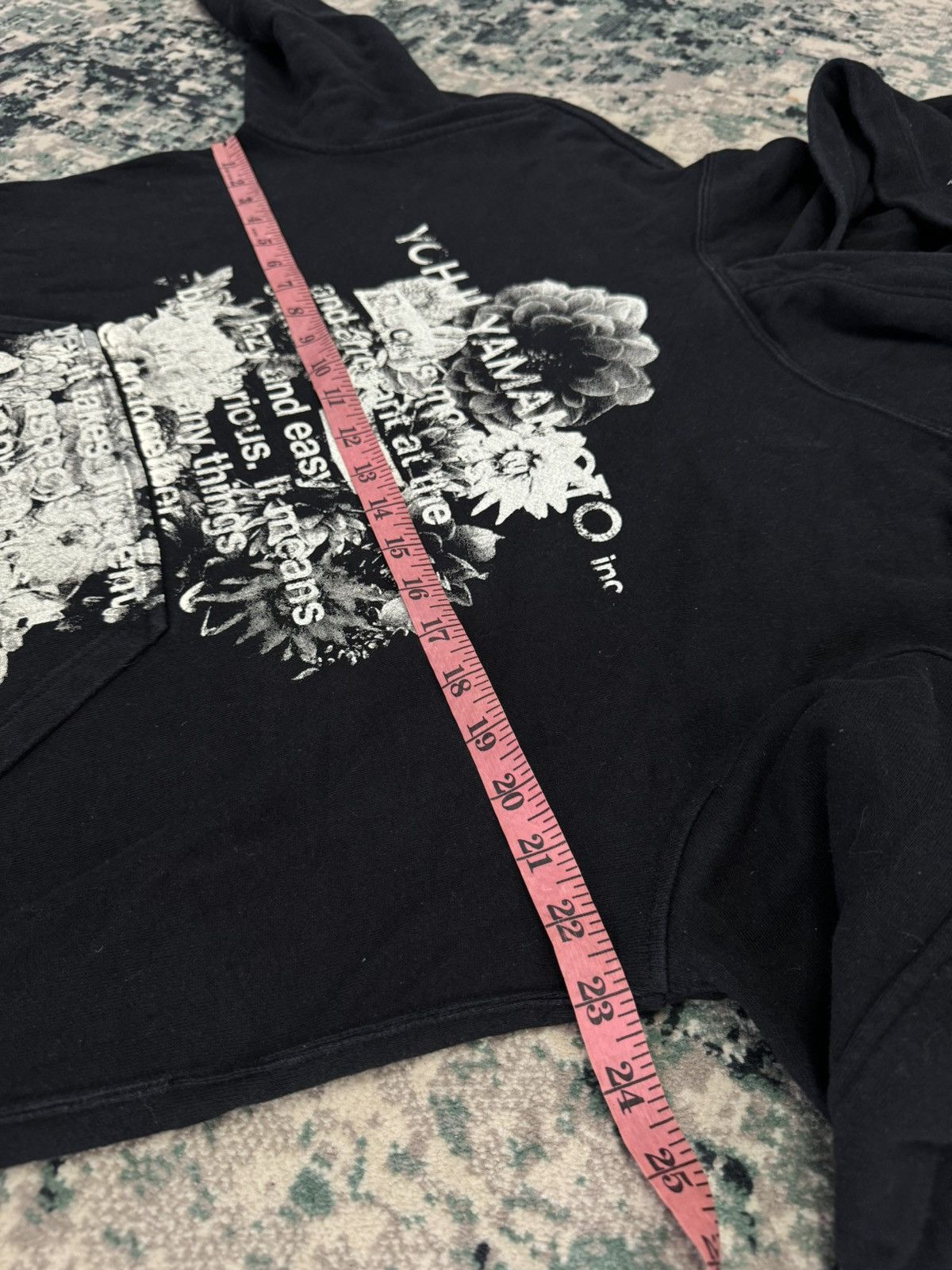 Yohji Yamamoto S'YTE YOHJI YAMAMOTO PLANNING DEPT HOODIE Size US L / EU 52-54 / 3 - 5 Thumbnail