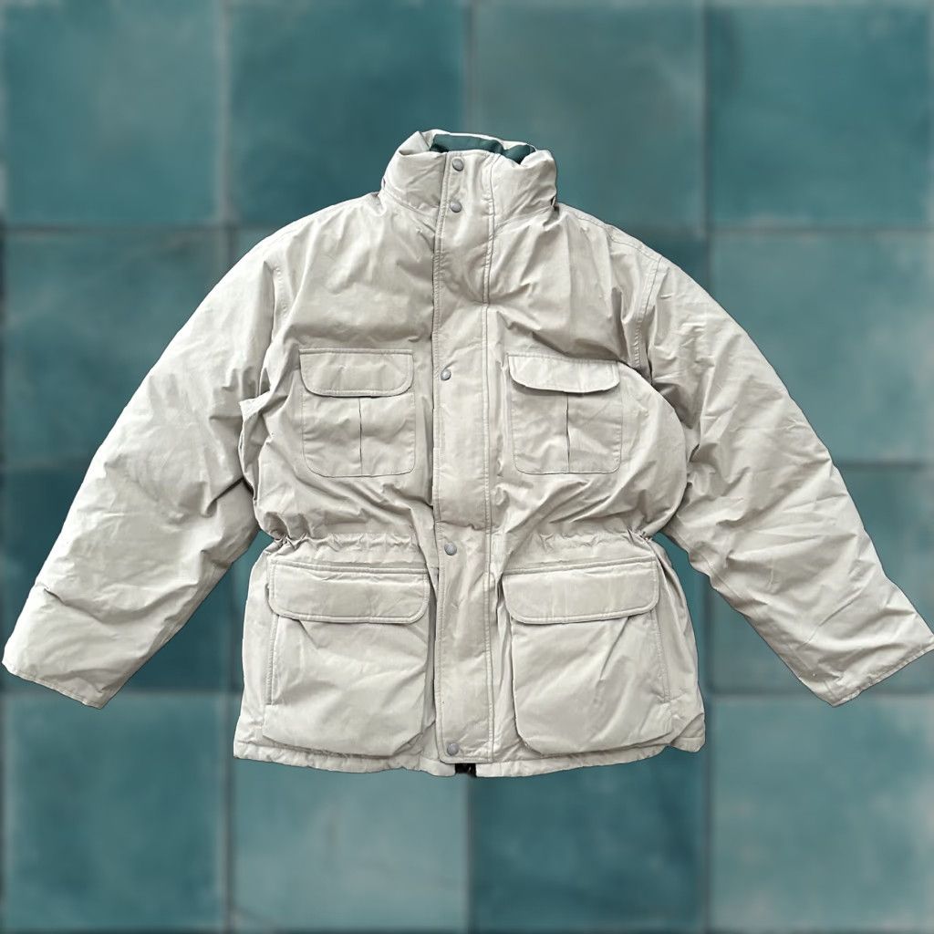 Eddie Bauer Vtg Eddie Bauer Mens L Goose Down Puffer Jacket Parka Coat Gore Tex Zip 80s 90s Size US L / EU 52-54 / 3 - 1 Thumbnail