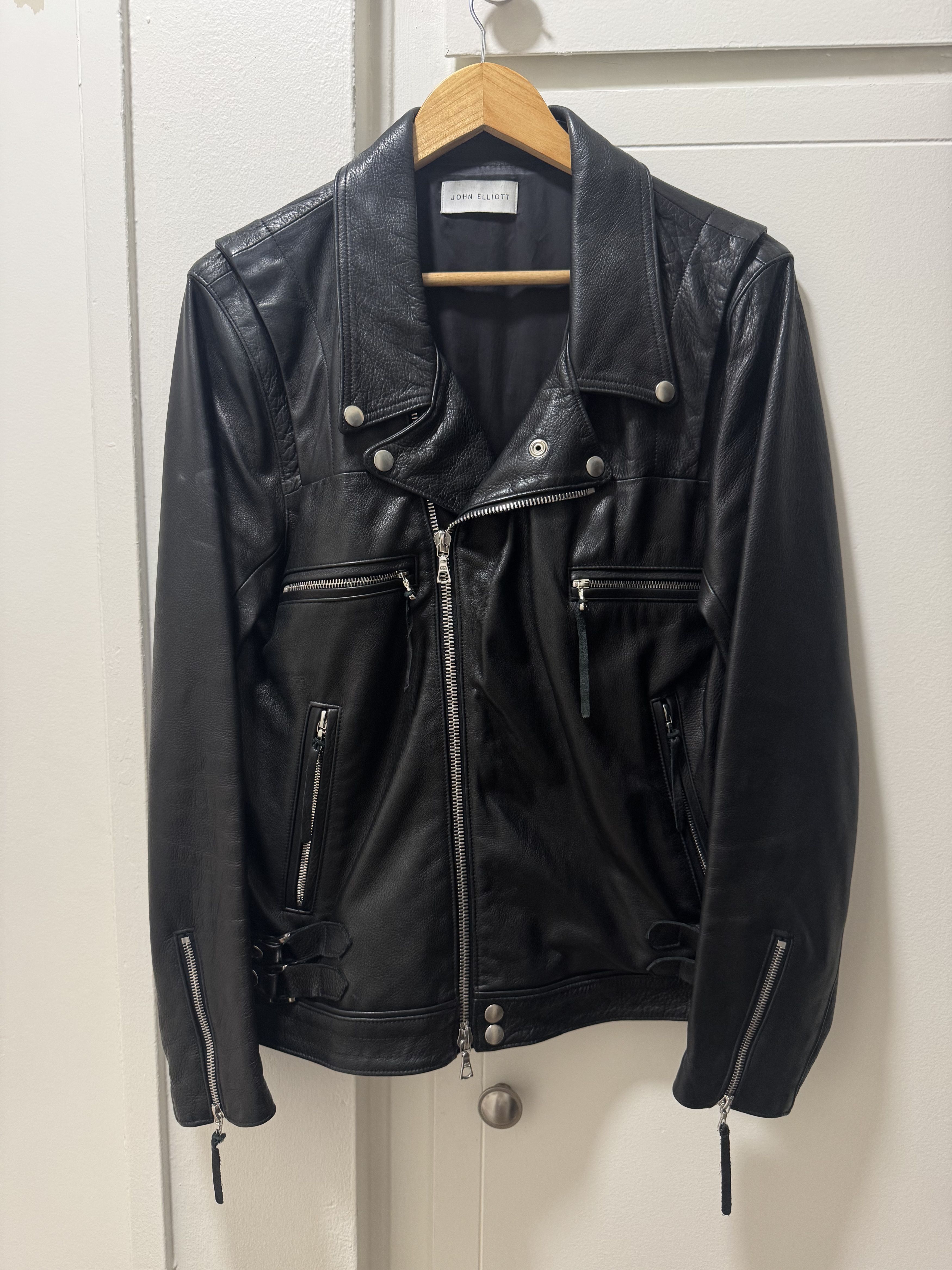 John Elliott John Elliott x Blackmeans Leather Yuji Rider's Jacket