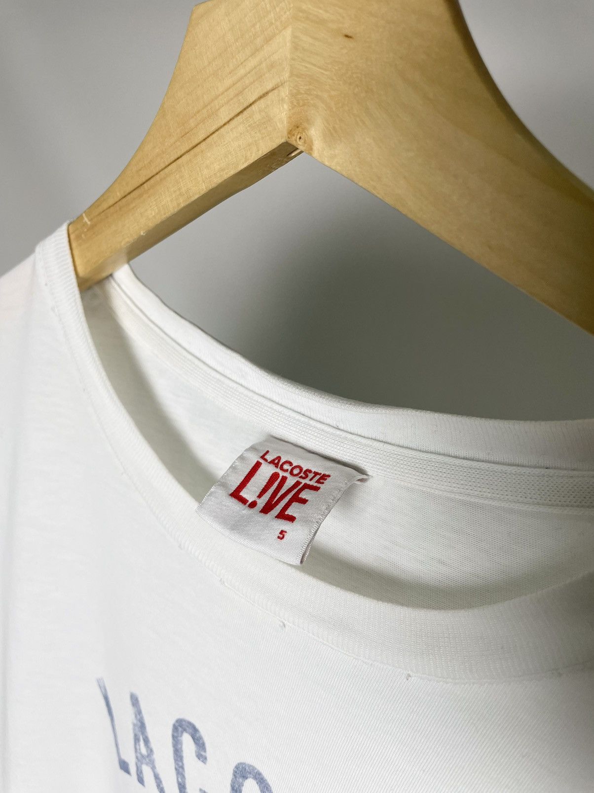Lacoste Lacoste Live 🌊🇯🇵 Japanese vintage style surfing tee t shirt Size US L / EU 52-54 / 3 - 5 Thumbnail