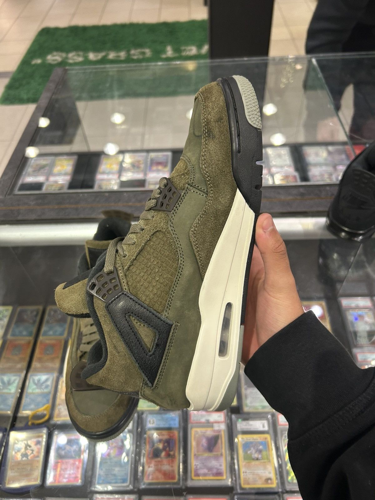 Jordan Brand Jordan 4 retro SE Craft Medium Olive Size US 9.5 / EU 42-43 - 4 Thumbnail