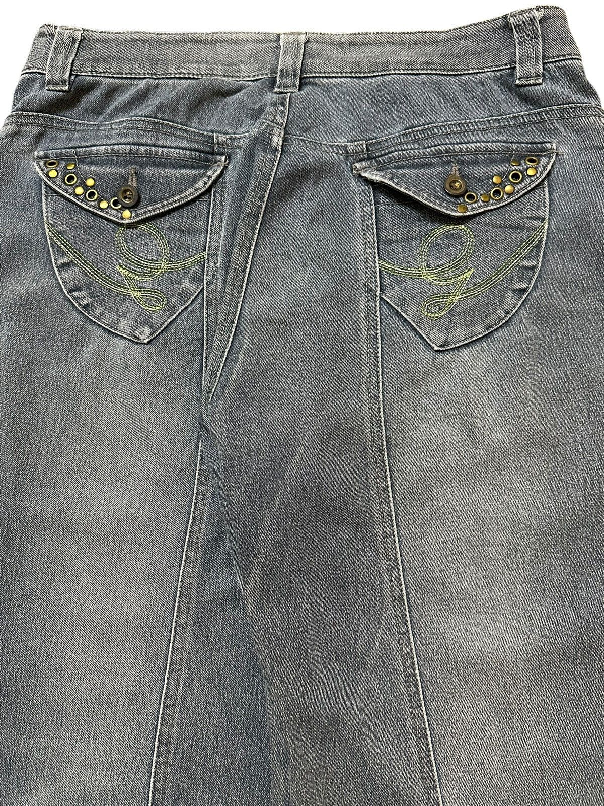Japanese Brand Vintage Japanese Brand Blue Faded Wash Wide Leg Baggy Jeans Size US 30 / EU 46 - 6 Thumbnail