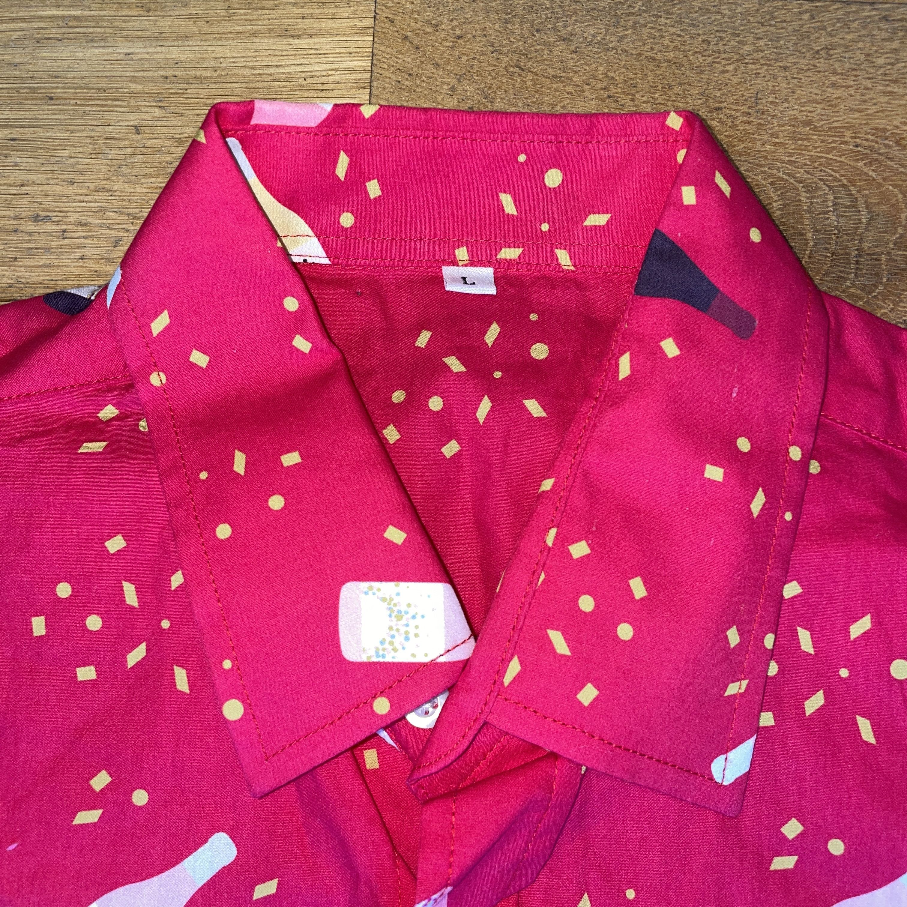 Shein Shein Men's Fashion Party Shirt Summer Size L Size US L / EU 52-54 / 3 - 2 Thumbnail