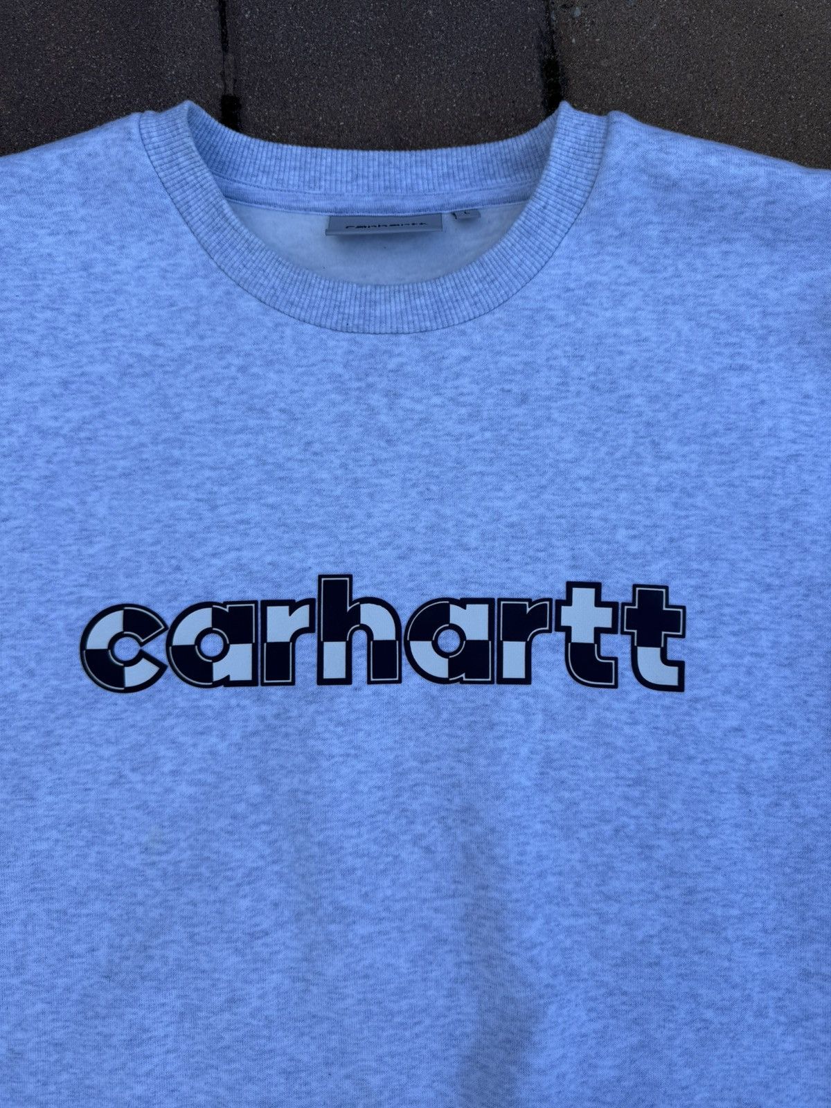 Carhartt Wip Carhartt WIP Range Script Sweatshirt Jumper Grey Size L Size US L / EU 52-54 / 3 - 3 Thumbnail