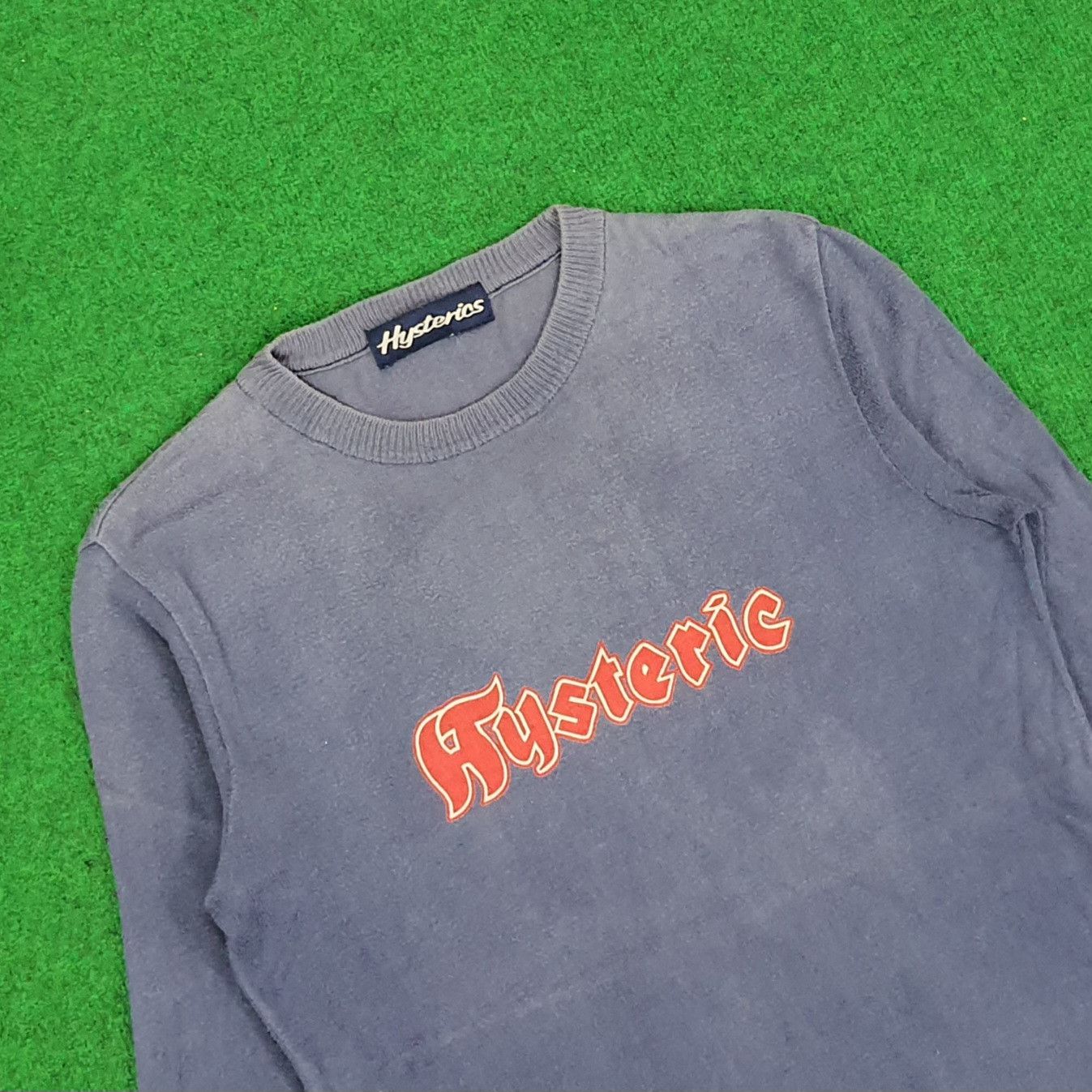 Addict Clothes Japan × Hysteric Glamour × Japanese Brand Vintage Hysteric Glamour Custom Logo Sweatshirts Size US S / EU 44-46 / 1 - 2 Thumbnail