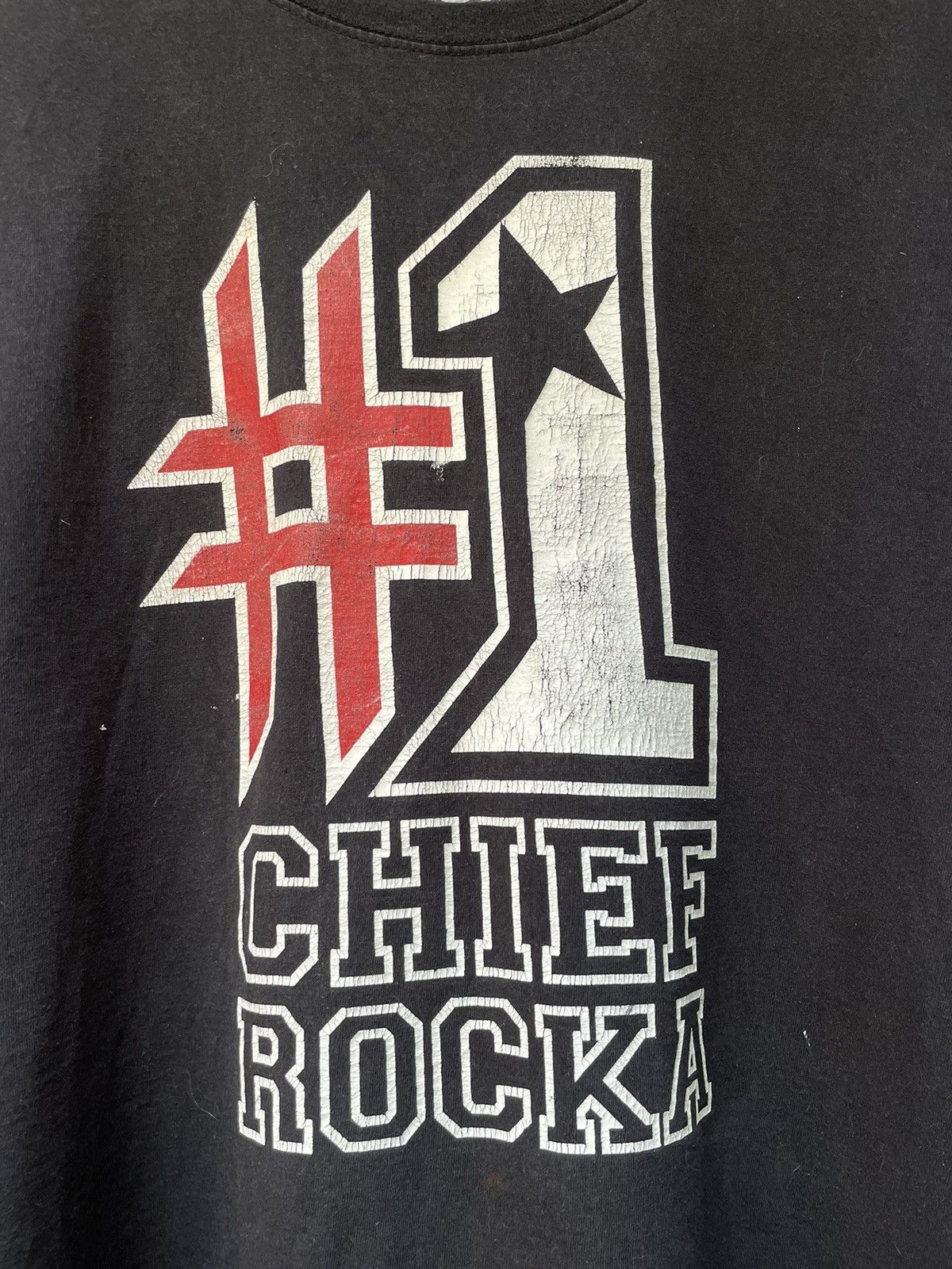 Rap Tees ⚜️RARE⚜️ Chief Rocka #1 Rap T-Shirt Lords of the Underground Size US XL / EU 56 / 4 - 3 Thumbnail