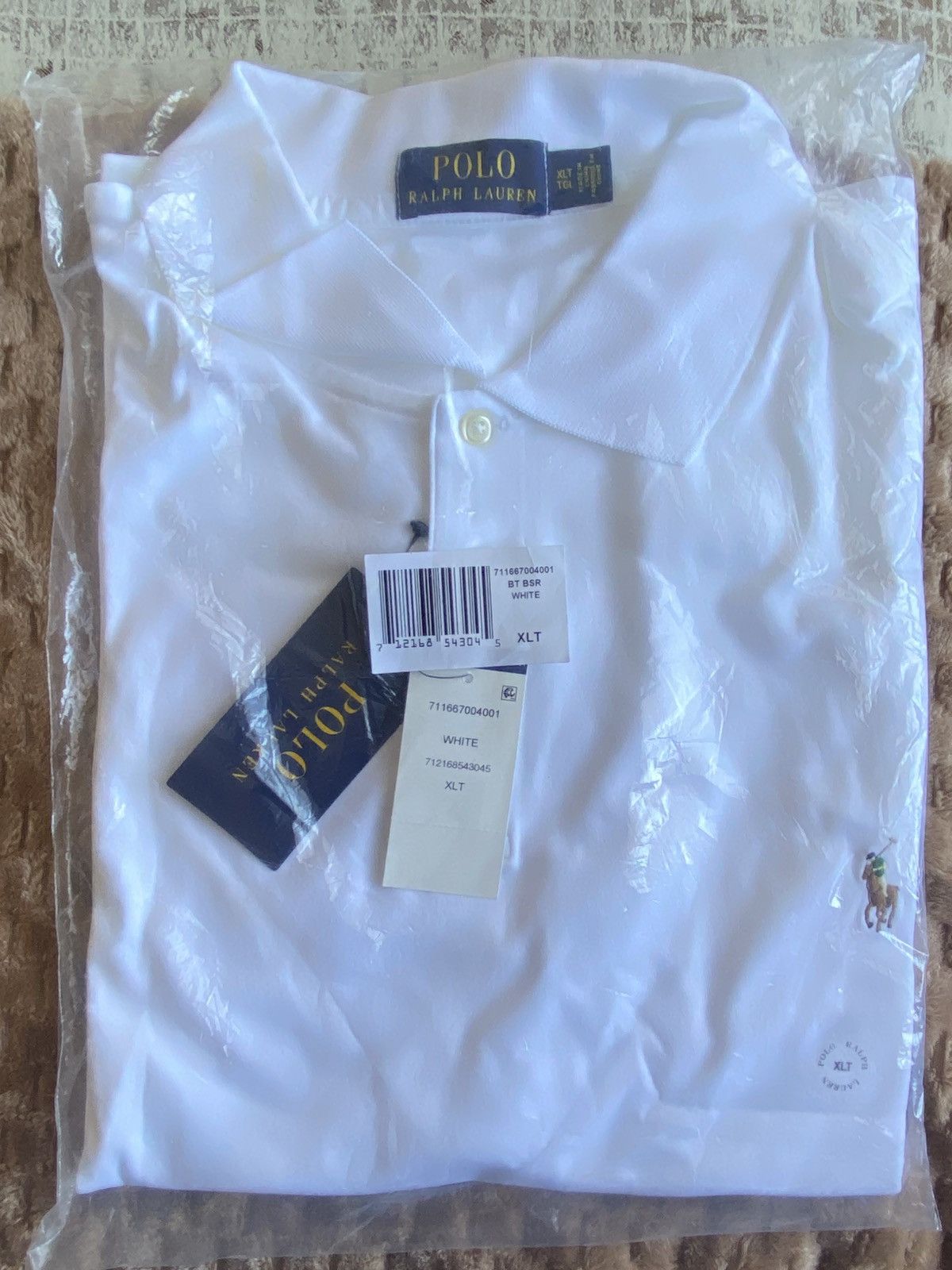 Polo Ralph Lauren White Polo Ralph Lauren Short-Sleeve Size US XL / EU 56 / 4 - 1 Thumbnail