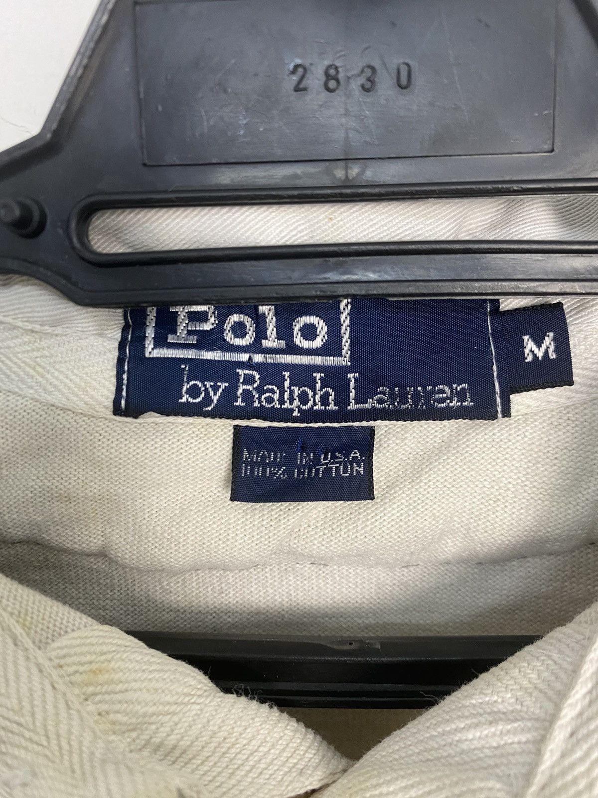 Polo Ralph Lauren × Ralph Lauren Sport VINTAGE DISTRESS RUGBY SHIRT POLO BY RALPH LAUREN USA MADE Size US M / EU 48-50 / 2 - 8 Thumbnail