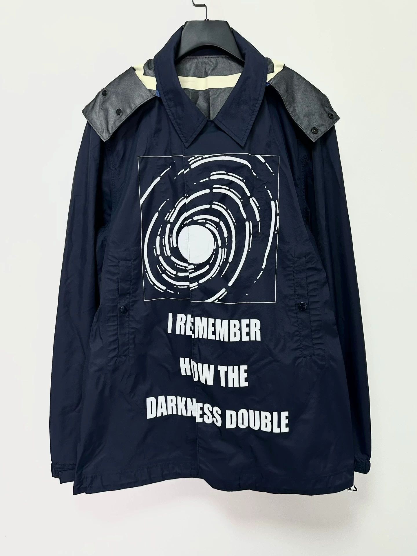 Undercover Spiral Print Light Jacket with Text Size US L / EU 52-54 / 3 - 1 Thumbnail