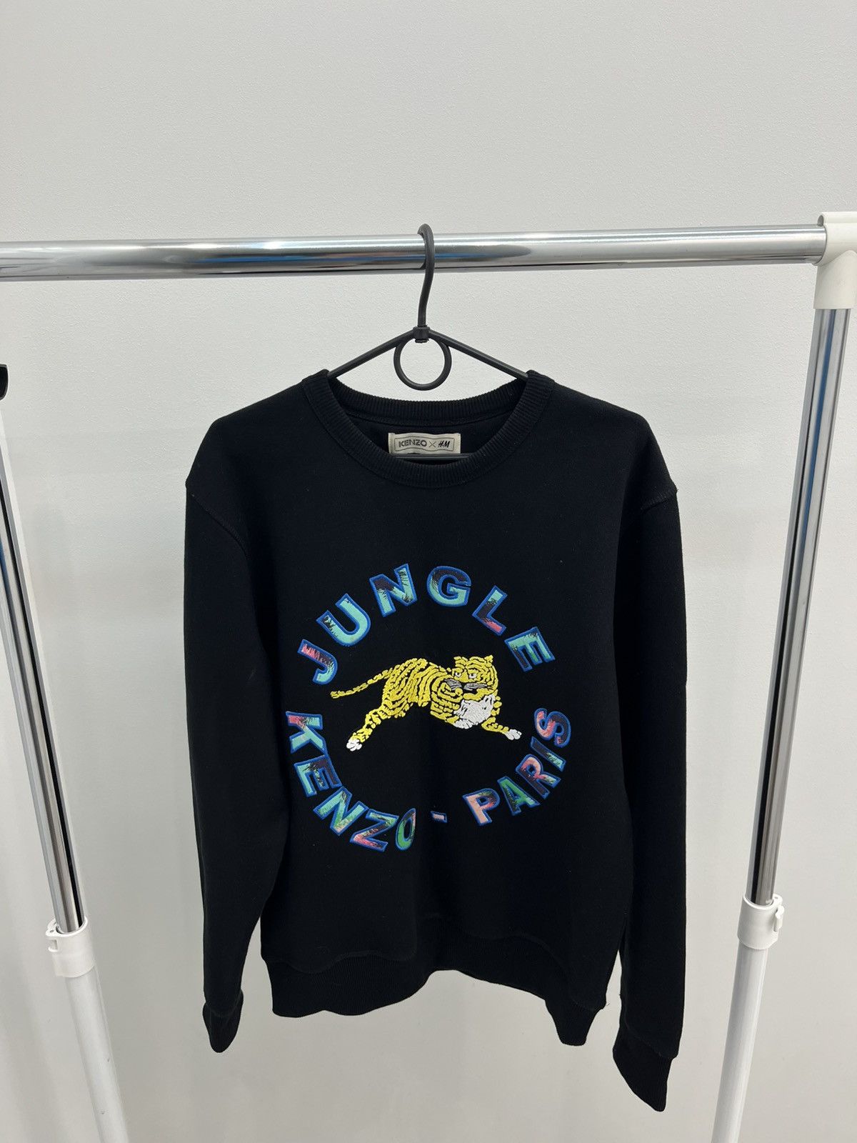 H&M × Kenzo Kenzo x H&M Jungle Tiger Crewneck Sweatshirt Size US M / EU 48-50 / 2 - 2 Thumbnail