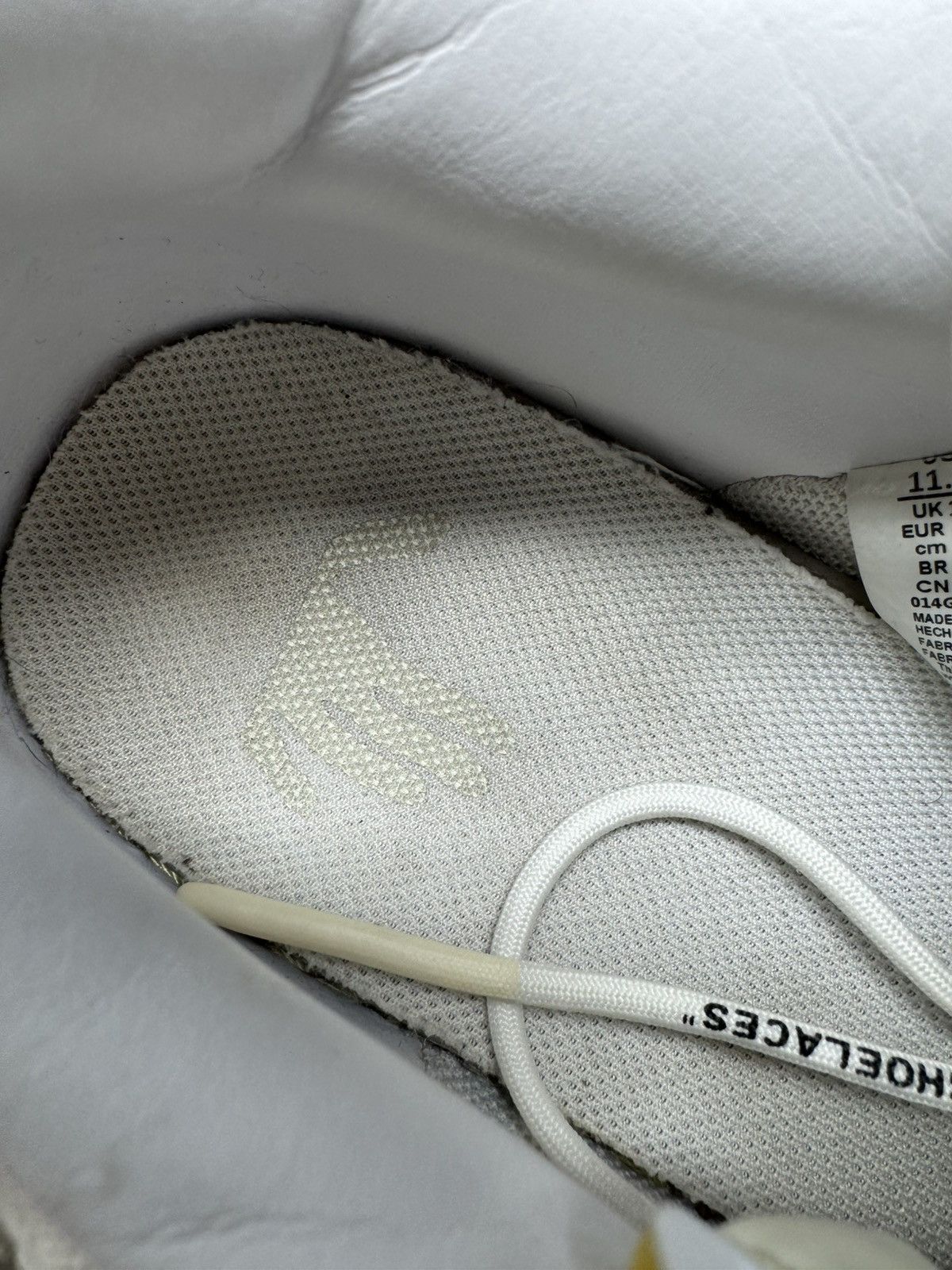 Nike Nike Dunk Low Off White Lot 01 of 50 Size US 11.5 / EU 44-45 - 9 Thumbnail