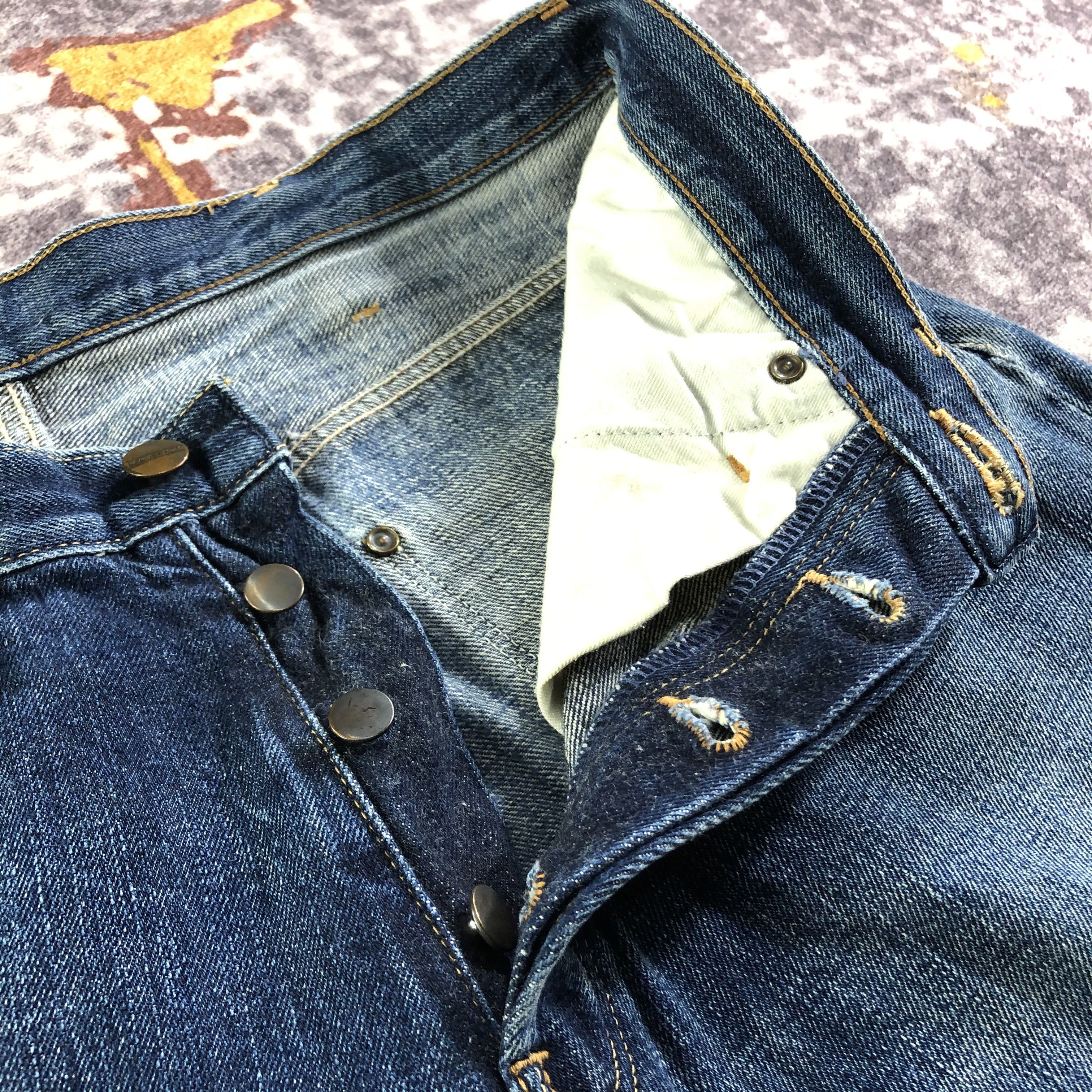 Vintage Vintage 90s Maverick Selvedge Jeans-JM3545 Size US 33 - 7 Thumbnail