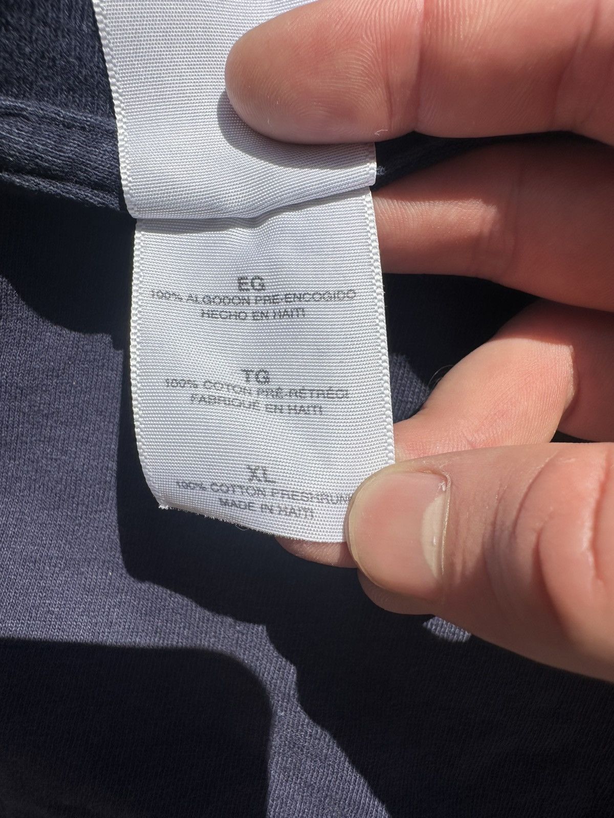 Gildan Vintage “Keep 500 Feet Back” Tee Size US XL / EU 56 / 4 - 4 Thumbnail