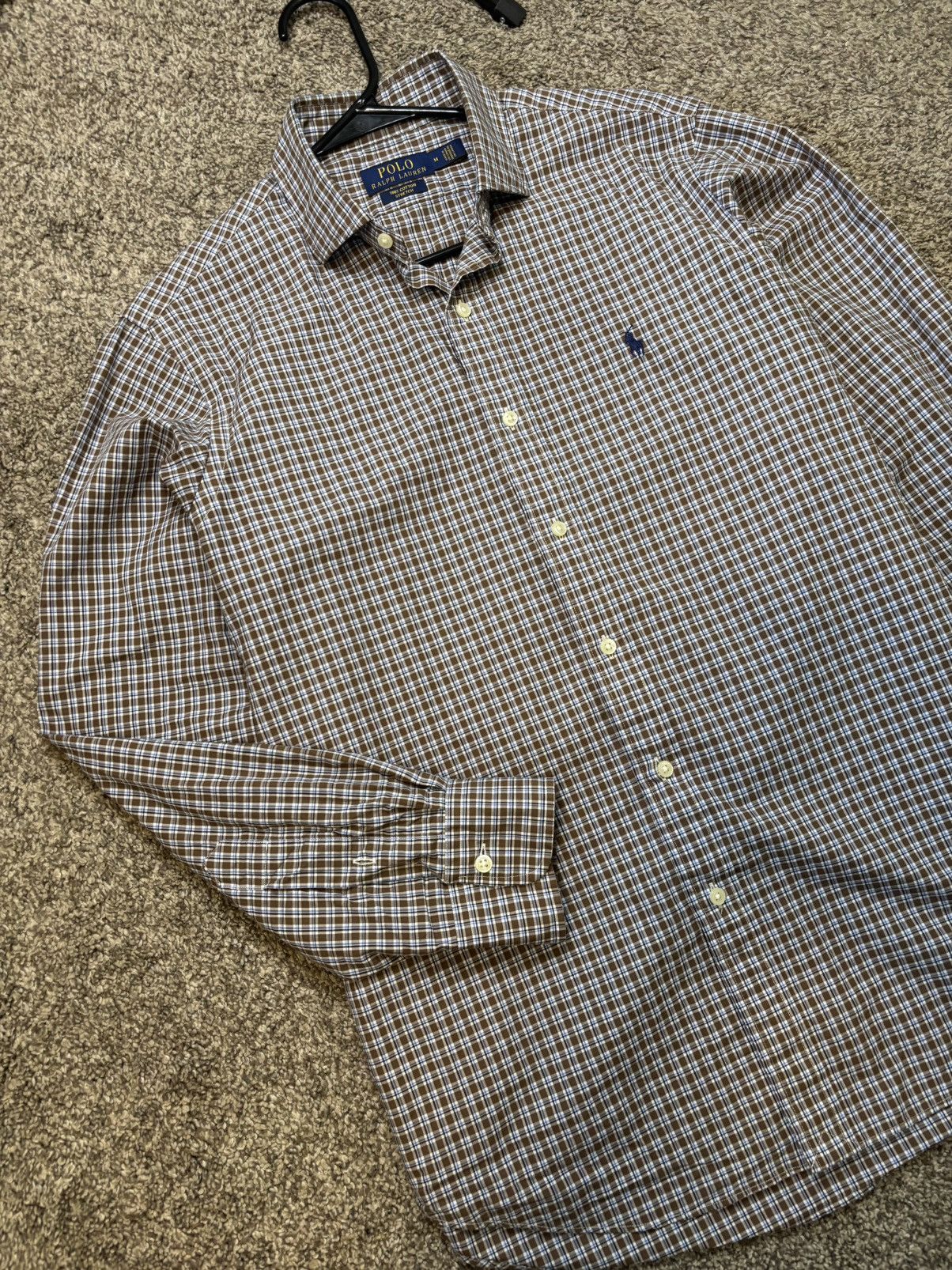 Polo Ralph Lauren Polo Ralph Lauren Men's Classic-Fit Gingham Oxford Shirt Size US M / EU 48-50 / 2 - 5 Thumbnail