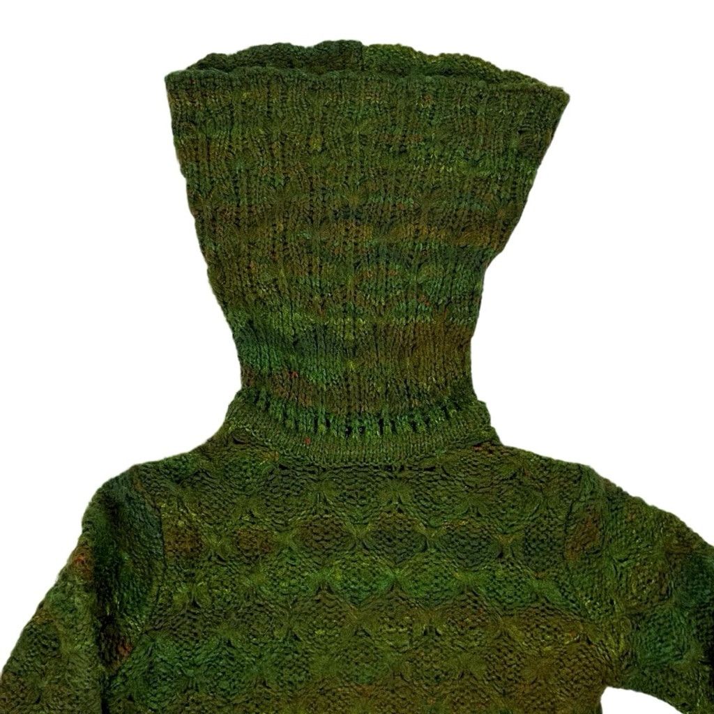 Other VTG CAROLE LITTLE Women's Green Colorful Cowl Neck Sweater S Size S / US 4 / IT 40 - 4 Thumbnail