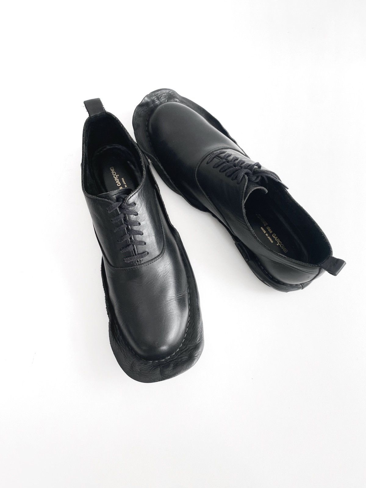 Comme des Garcons × Comme des Garcons Homme Plus ❌Comme des garcons 2010AW unfinished archive derby shoes Size US 8 / EU 41 - 1 Thumbnail