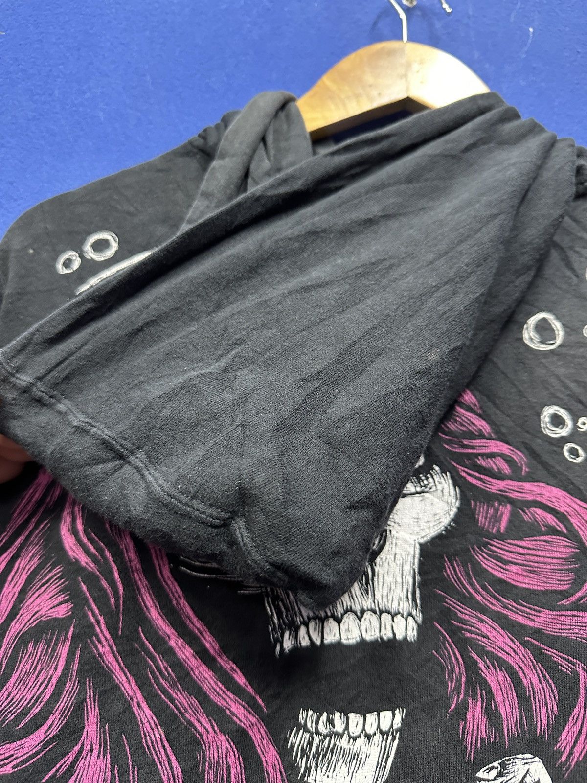 Ed Hardy Akumu Ink Skull Girl Hoodie Size US M / EU 48-50 / 2 - 8 Thumbnail