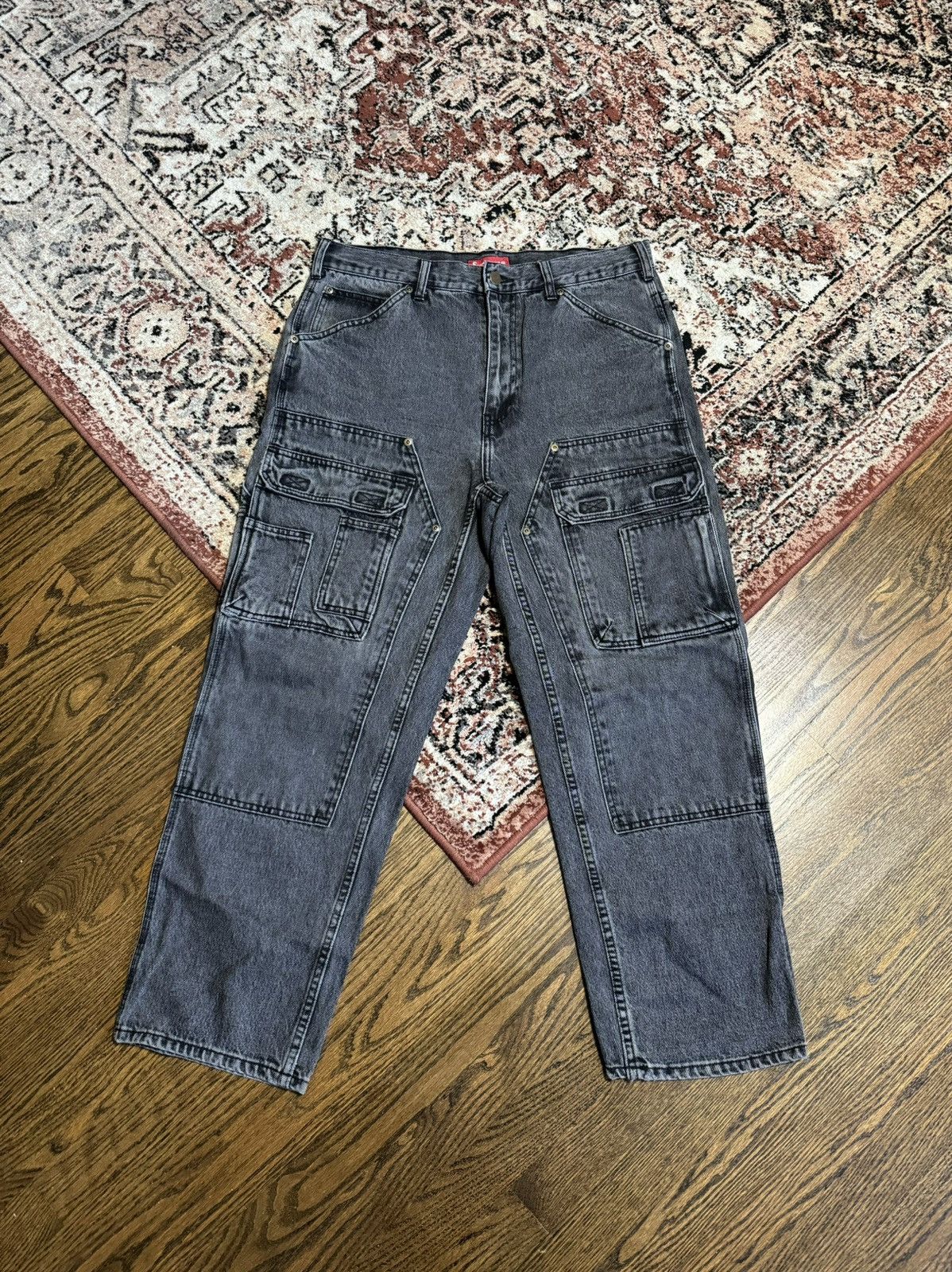 Supreme Double Knee Denim Utility Pants
