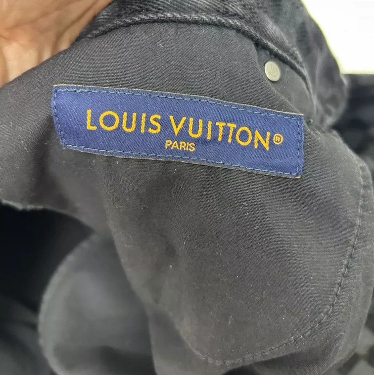 Louis Vuitton Louis Vuitton Black checkerboard trousers Size US 33 - 3 Thumbnail