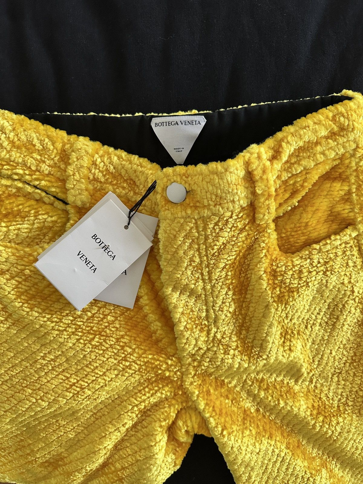 Bottega Veneta Bottega veneta yellow viscose pants Size US 32 / EU 48 - 7 Thumbnail