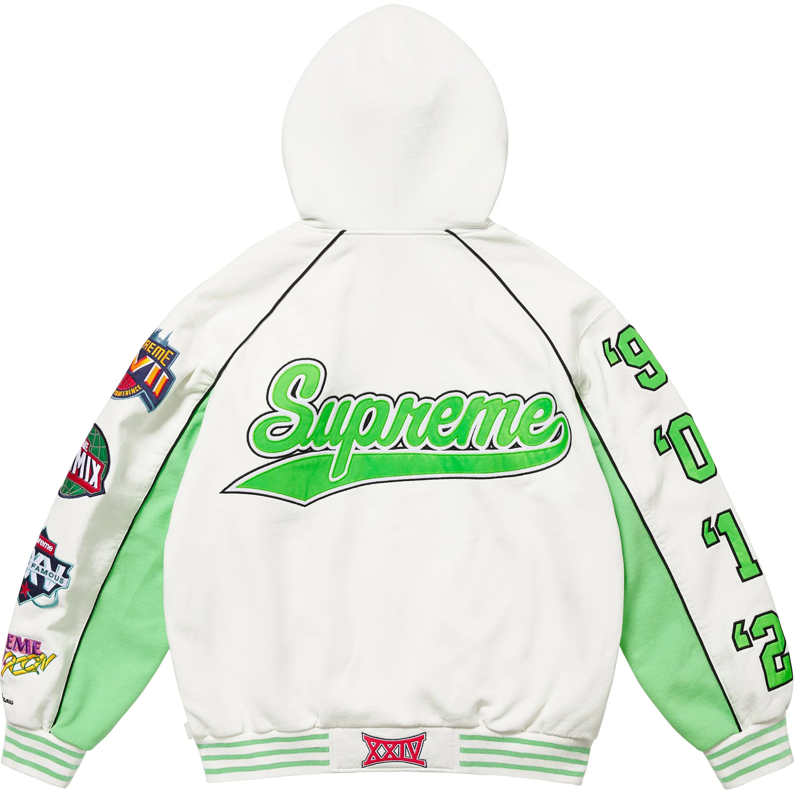 Supreme Supreme Playoffs Zip Up Hooded Sweatshirt Size US M / EU 48-50 / 2 - 2 Thumbnail