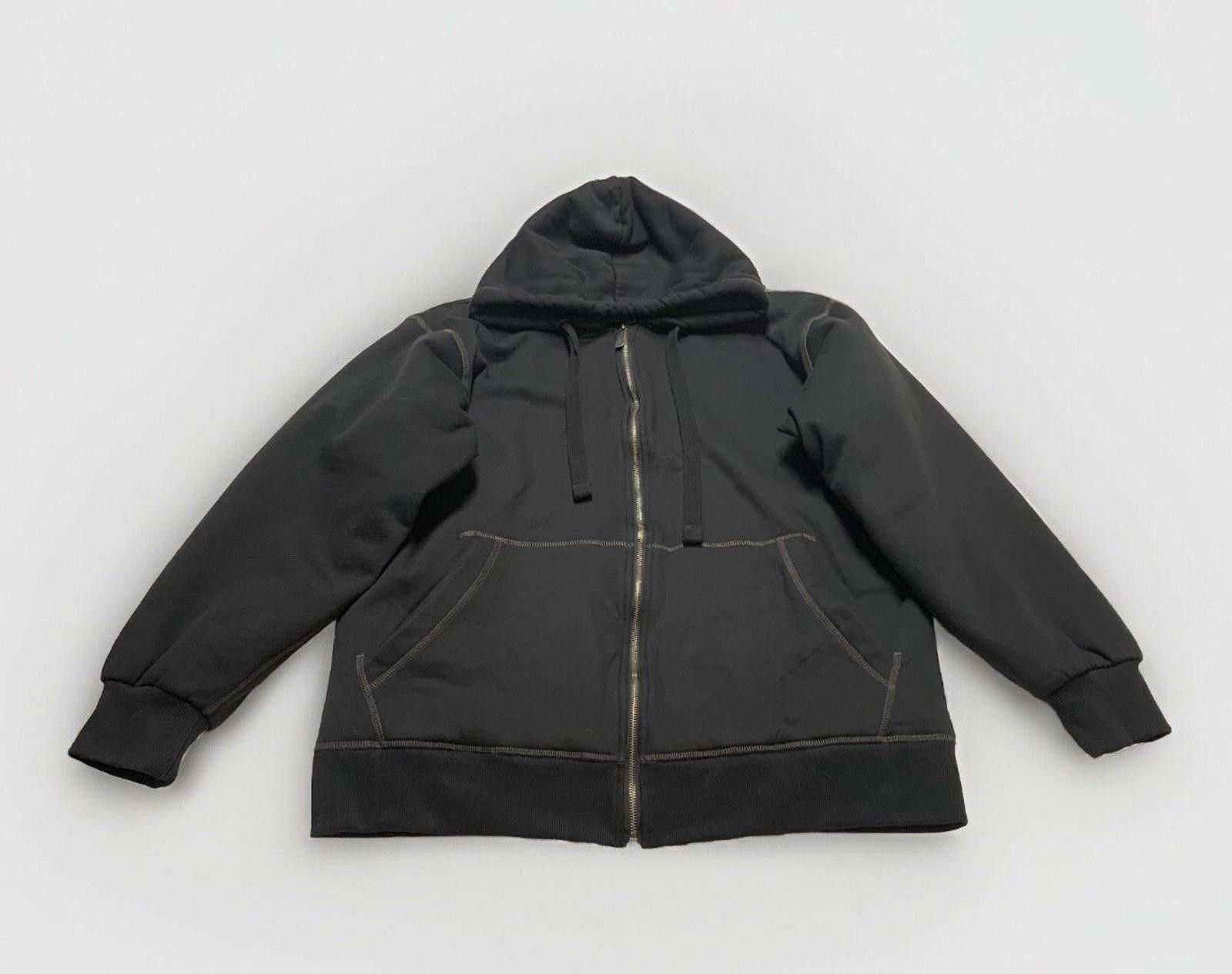 Other Smith's Work Wear Men's L Black Sherpa Hooded Jacket Size US L / EU 52-54 / 3 - 3 Thumbnail