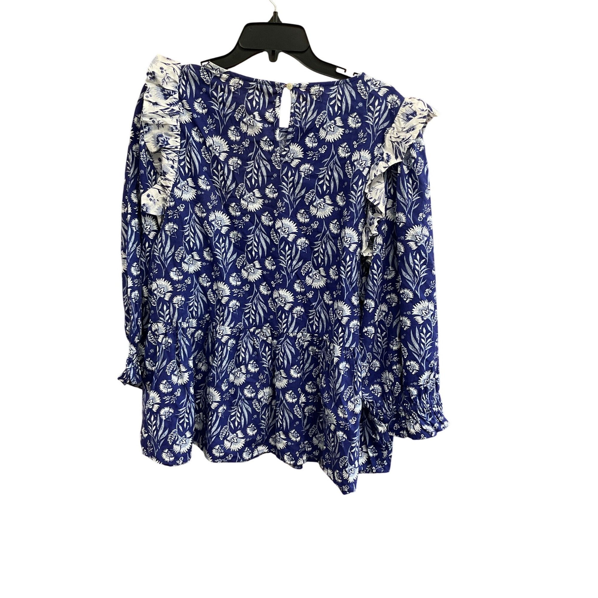 Other Universal Thread Womens Floral Print Puff 3/4 Ruffle Top XL Size XL / US 12-14 / IT 48-50 - 4 Thumbnail