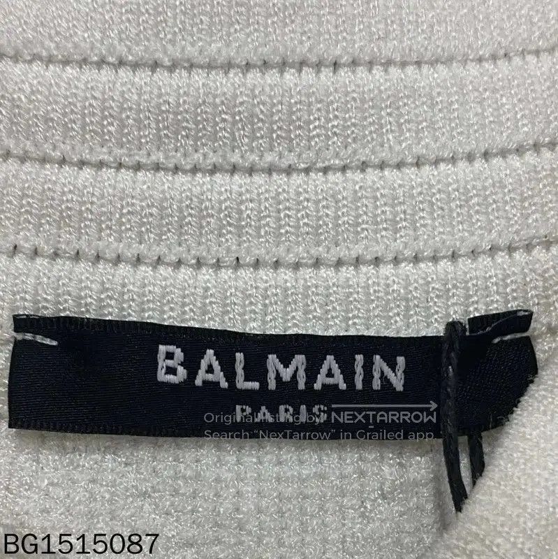 Balmain Balmain Off-White Knit Pullover for Women . Size XXS / US 00 / IT 34 - 6 Thumbnail