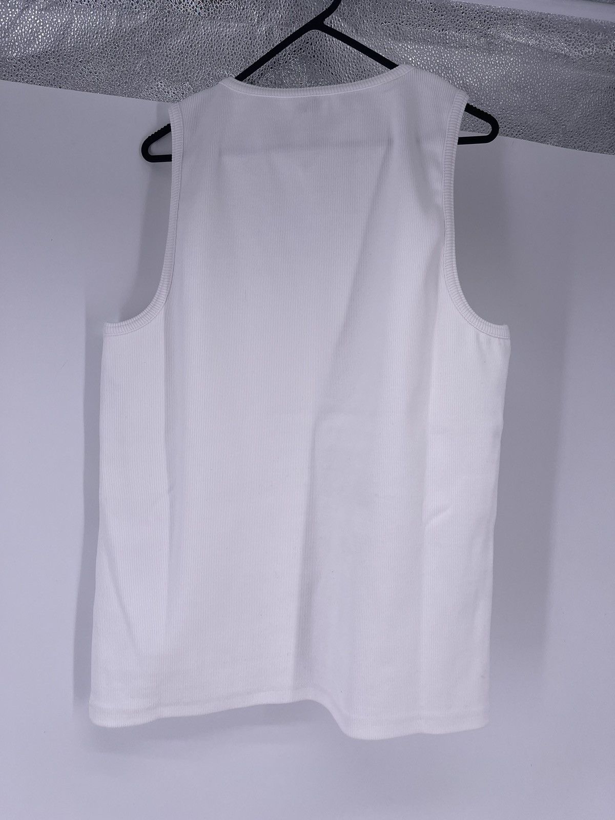 Bottega Veneta Bottega Veneta White Tank Top Size L Size US L / EU 52-54 / 3 - 4 Thumbnail