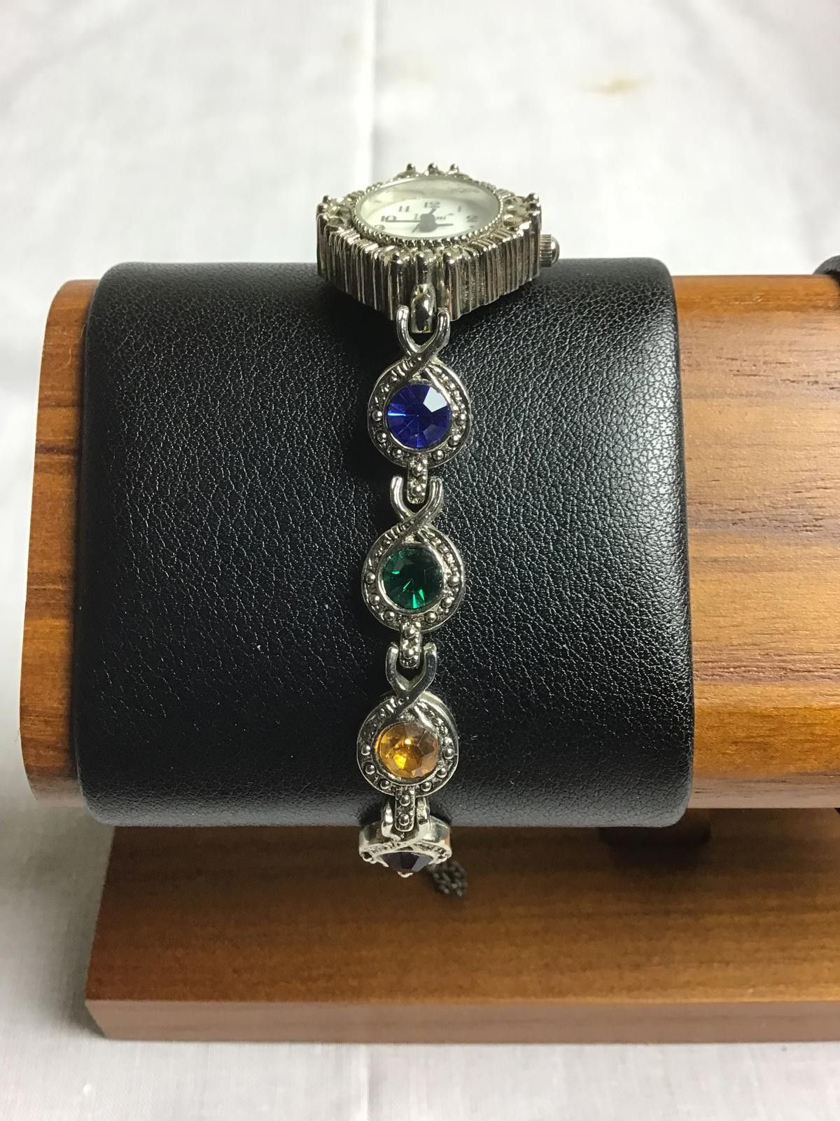 Other Vivani Women's Quartz Bracelet Watch with Multicolor Gem Size ONE SIZE - 3 Thumbnail