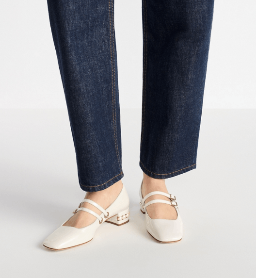 Dior o1w1db10426 KCB993 Pumps in Ivory Size US 7 / IT 37 - 4 Thumbnail