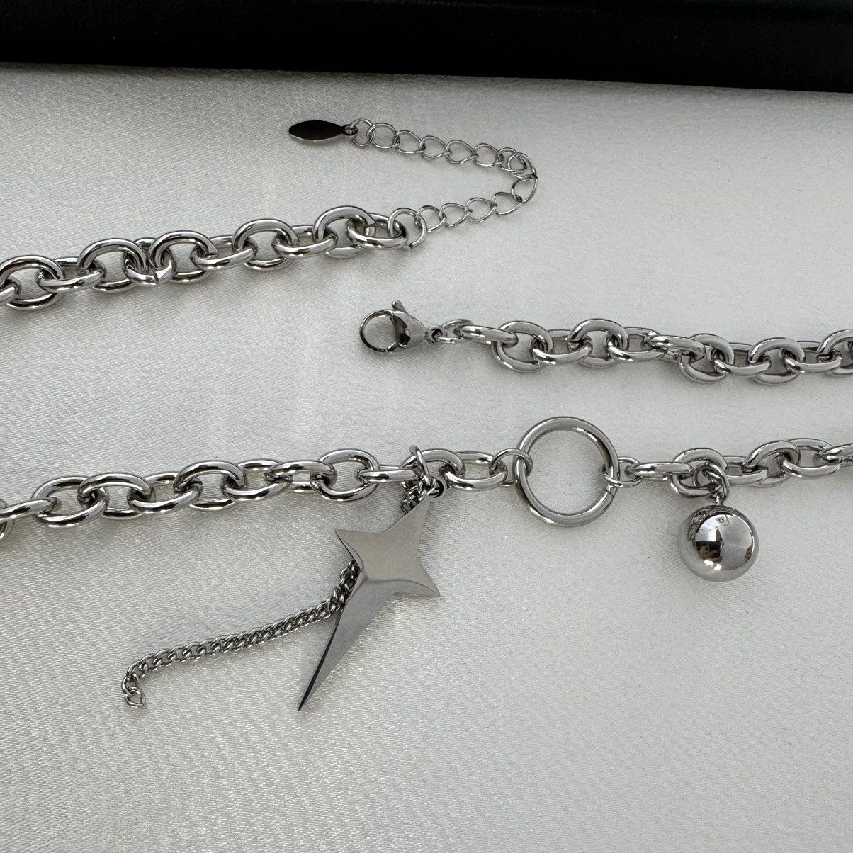 Other Adjustable Link Chain Star Necklace for Men Women, Size ONE SIZE - 4 Thumbnail