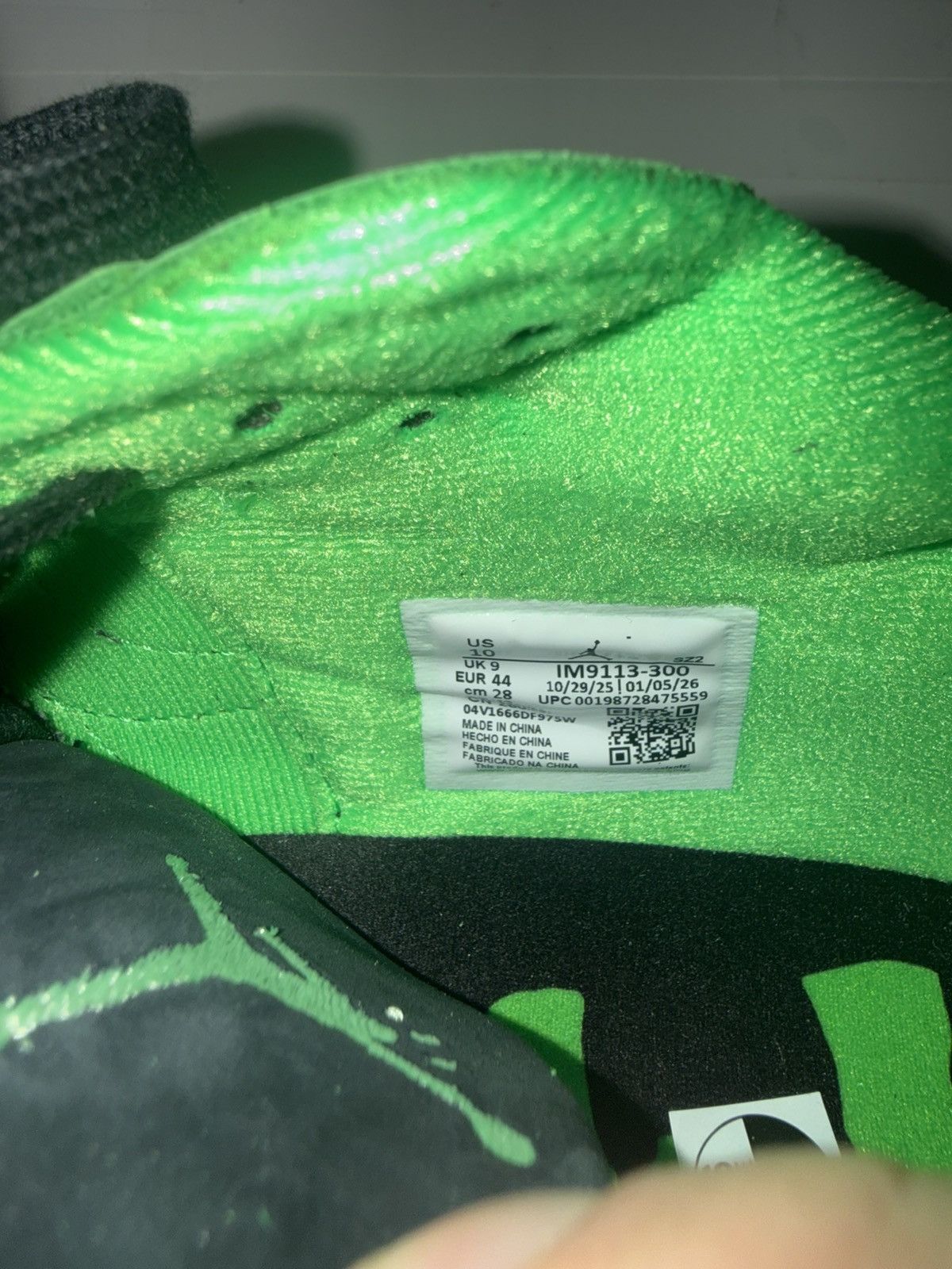 Jordan Brand × Travis Scott Travis Scott Jumpman Jack Green Spark Size 10 (IM9113-300) Size US 10 / EU 43 - 12 Thumbnail