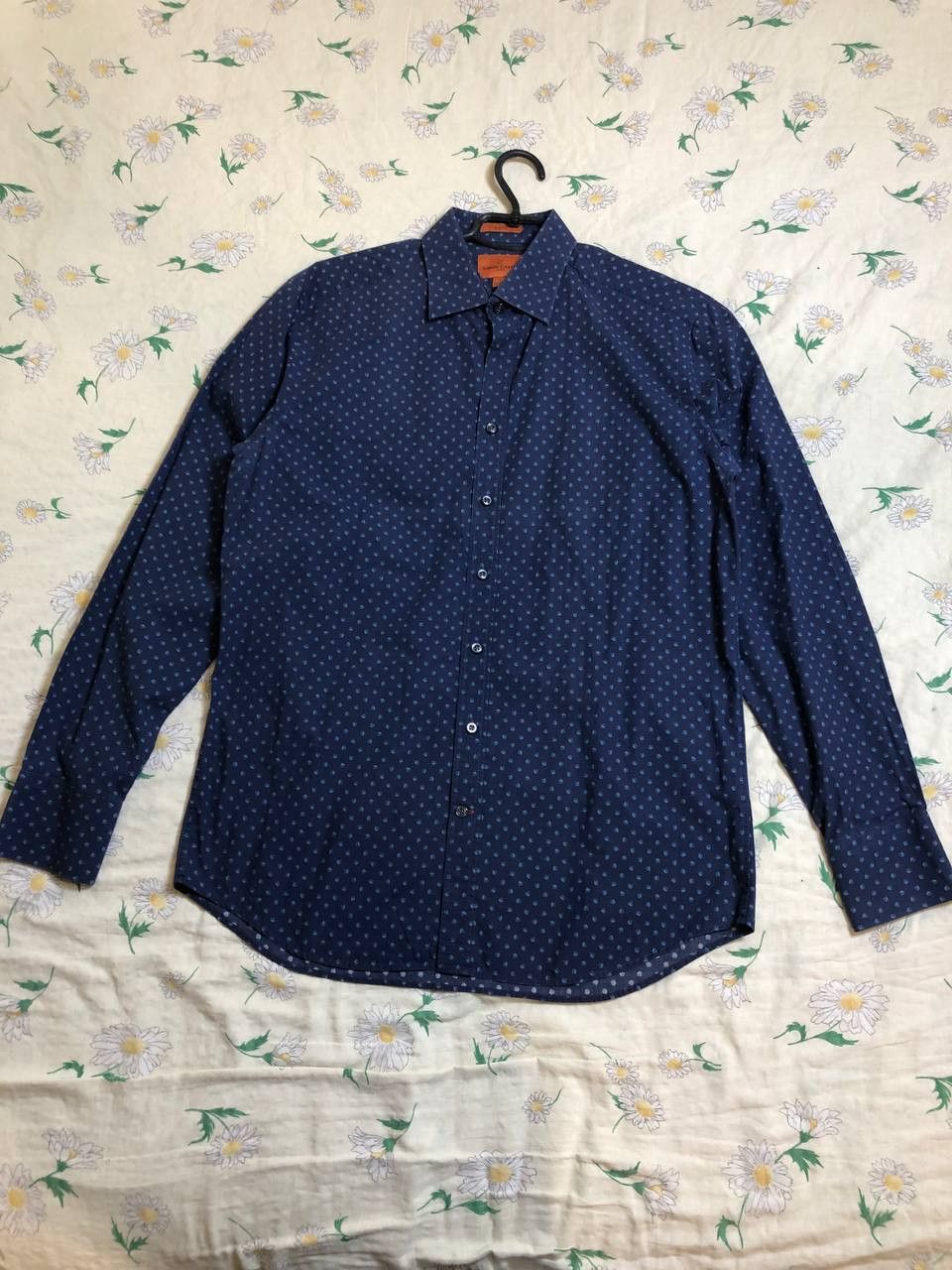 Simon Carter Simon Carter Shirt Button Down Paisley Slim Fit Size US L / EU 52-54 / 3 - 1 Thumbnail
