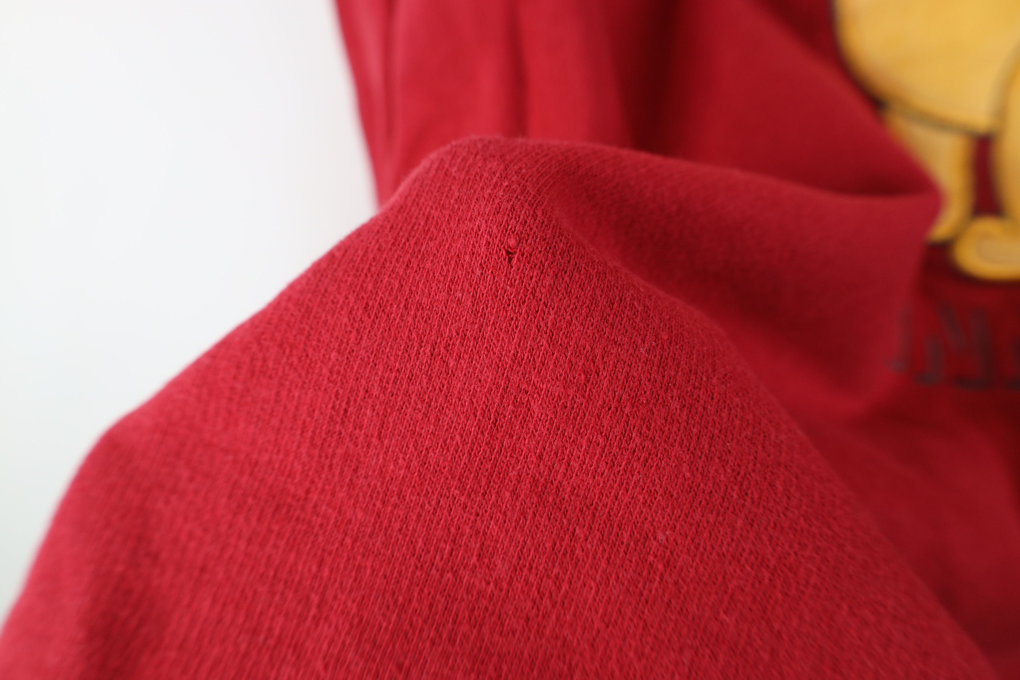 Disney Vintage Disney Winnie the Pooh Hunny V-Neck Sweatshirt Red Size XXL / US 16-18 / IT 52-54 - 6 Thumbnail
