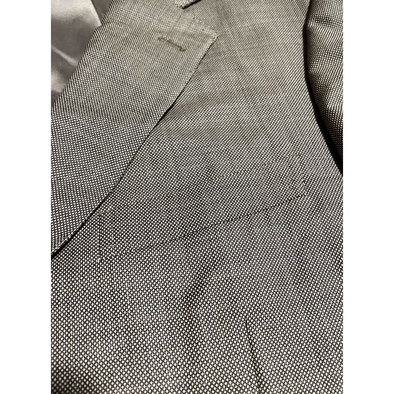 Ermenegildo Zegna Ermenegildo Zegna Trofeo Blazer Mens 46L Wool Sport Jacket Coat Long Notch Lapel Vintage No Size 46R - 5 Thumbnail