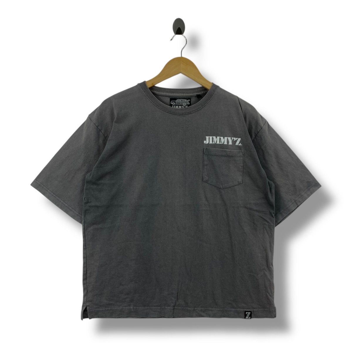 Vintage JIMMY'Z Layback Film Skate Graphic Tee Shirt Medium Size Size US M / EU 48-50 / 2 - 3 Thumbnail